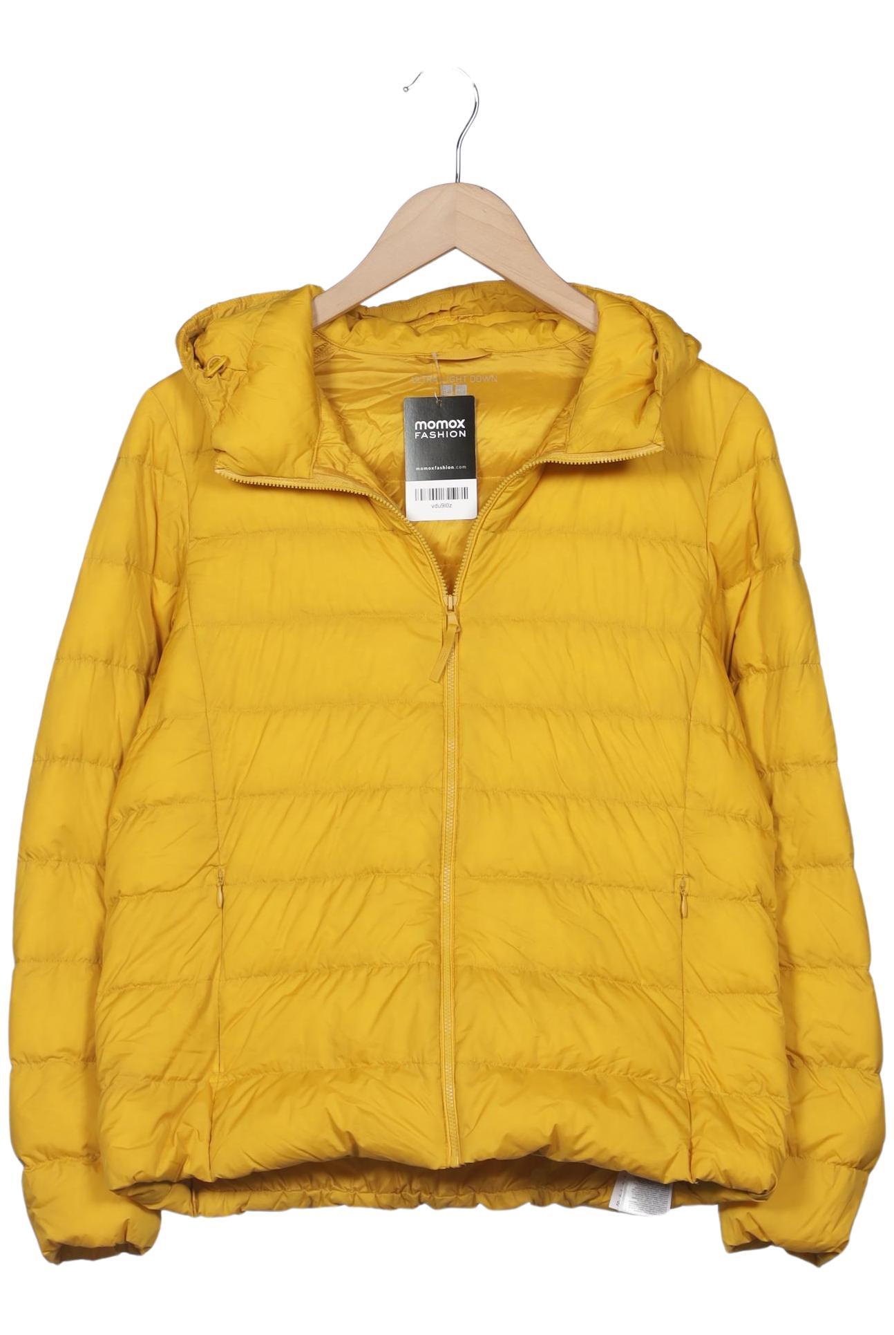 

uniqlo Damen Jacke, gelb, Gr. 38