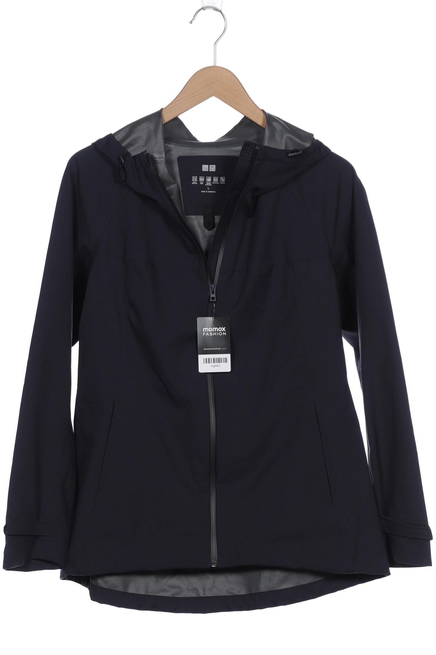 

uniqlo Damen Jacke, marineblau