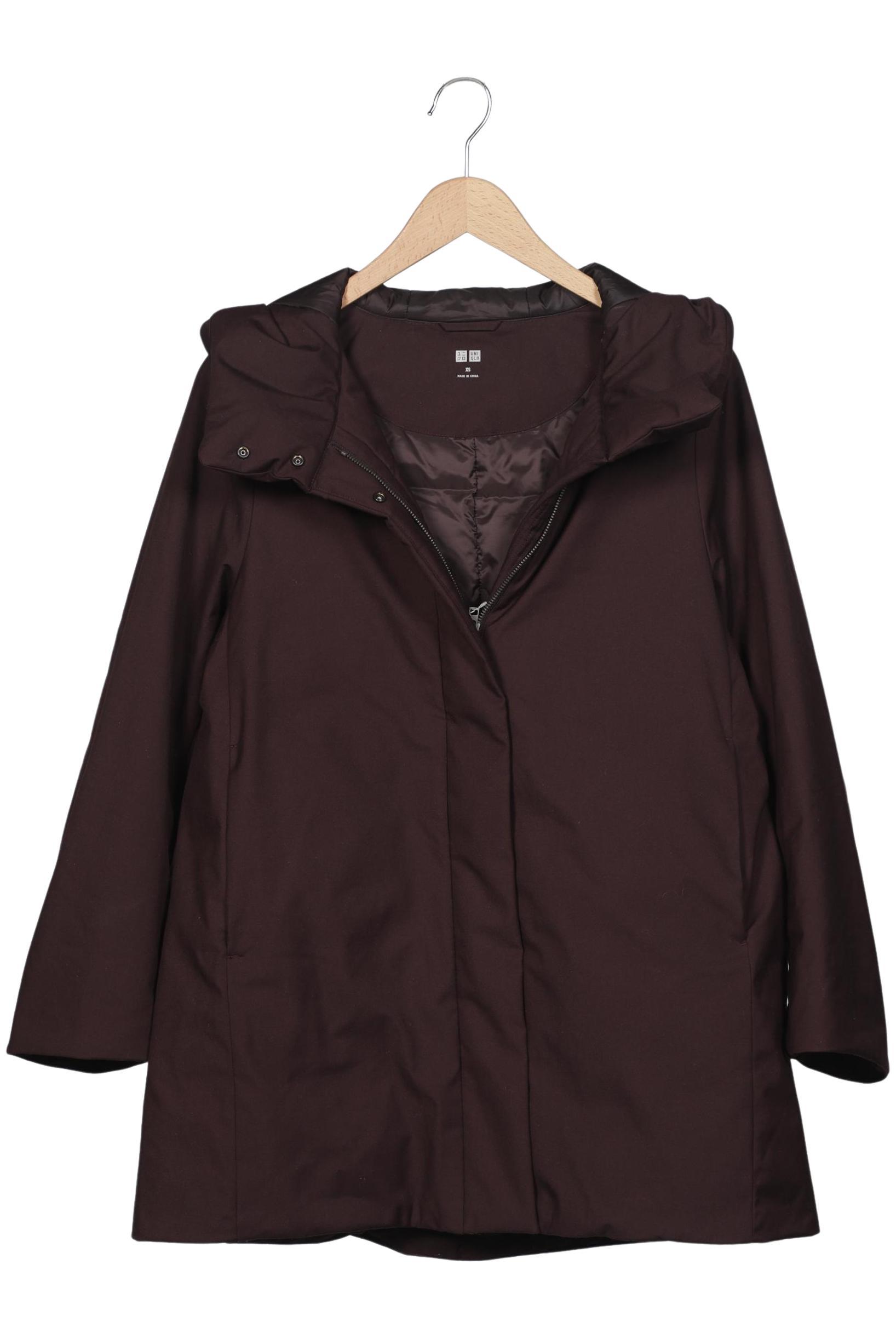

uniqlo Damen Jacke, bordeaux, Gr. 34