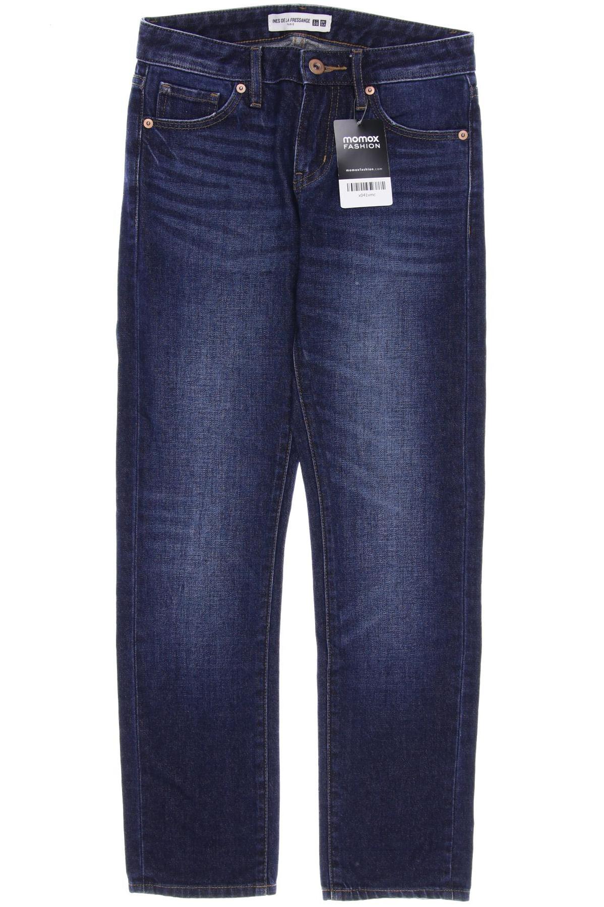 

uniqlo Damen Jeans, marineblau