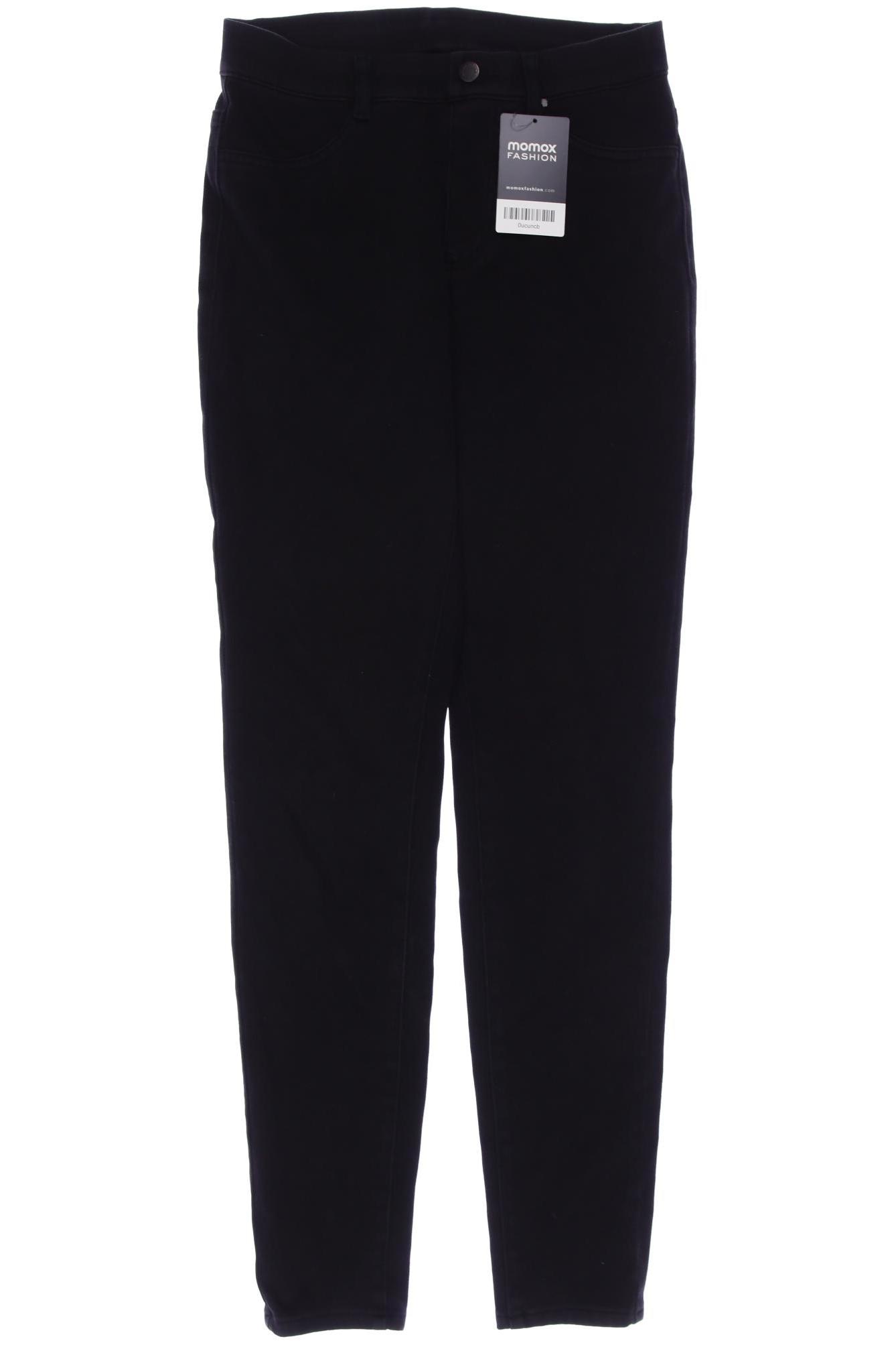 

uniqlo Damen Jeans, schwarz