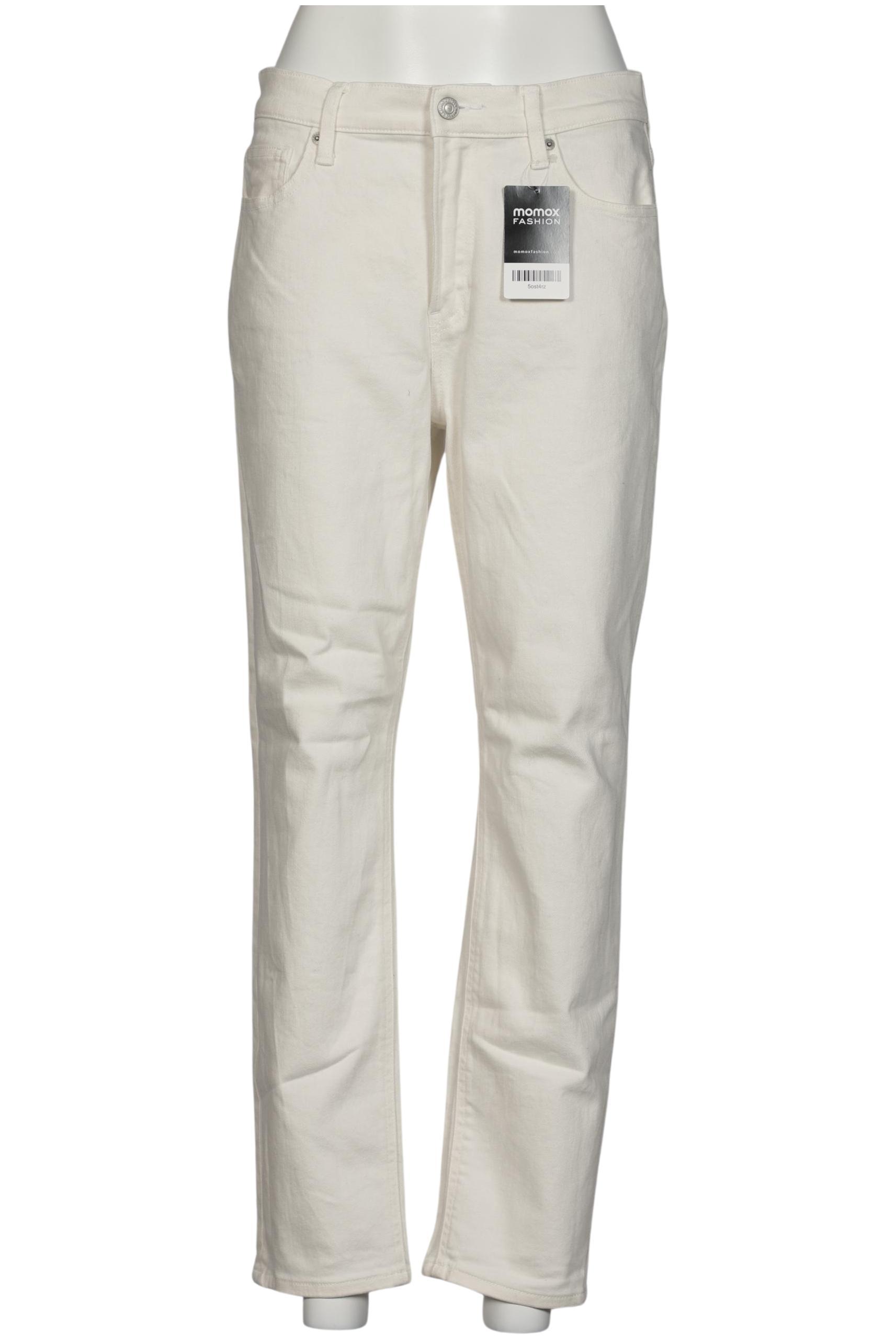 

uniqlo Damen Jeans, cremeweiß, Gr. 28