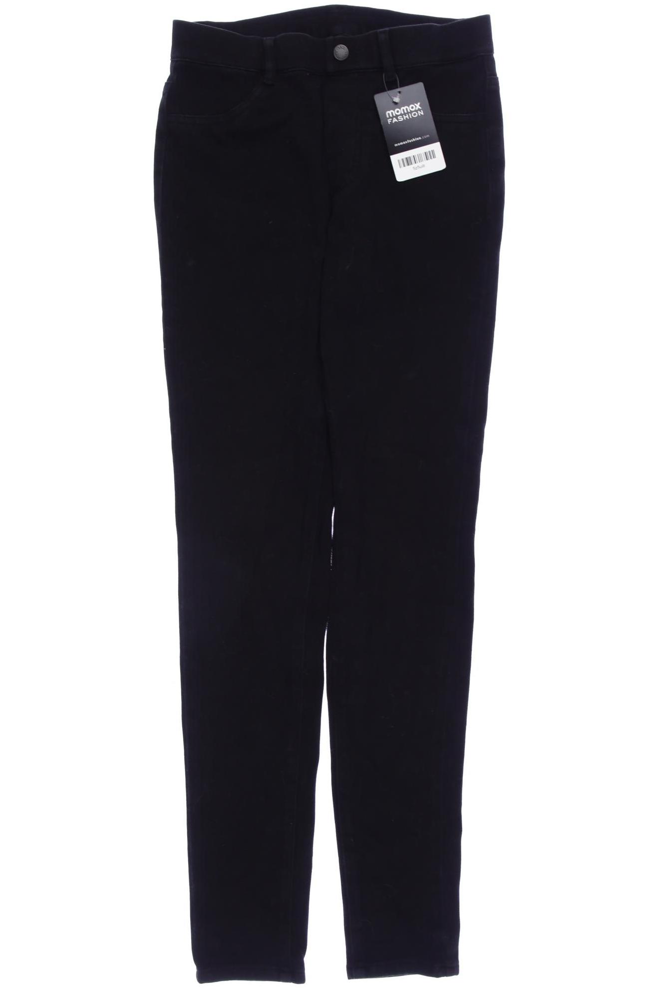 

uniqlo Damen Jeans, schwarz