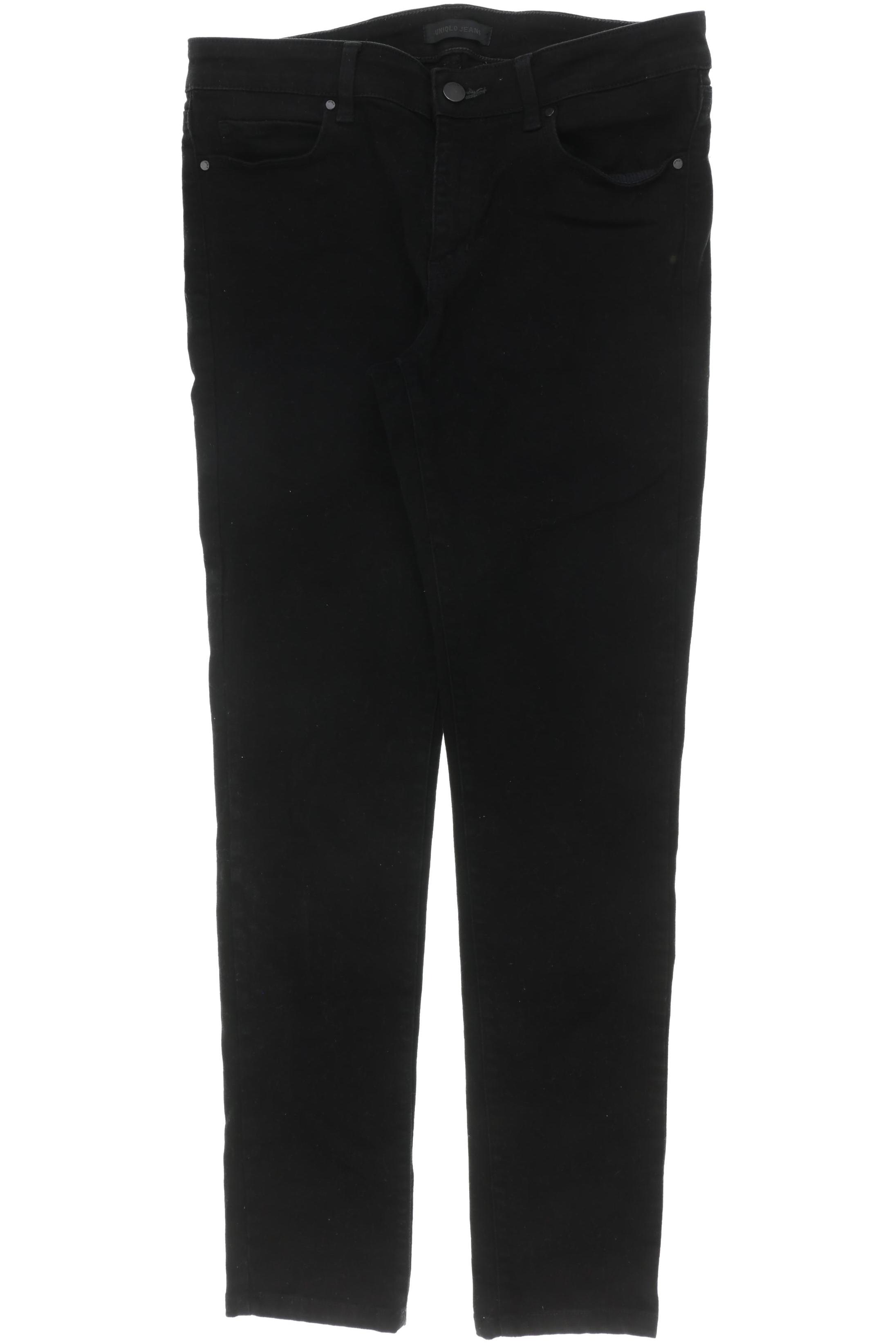 

uniqlo Damen Jeans, schwarz, Gr. 28