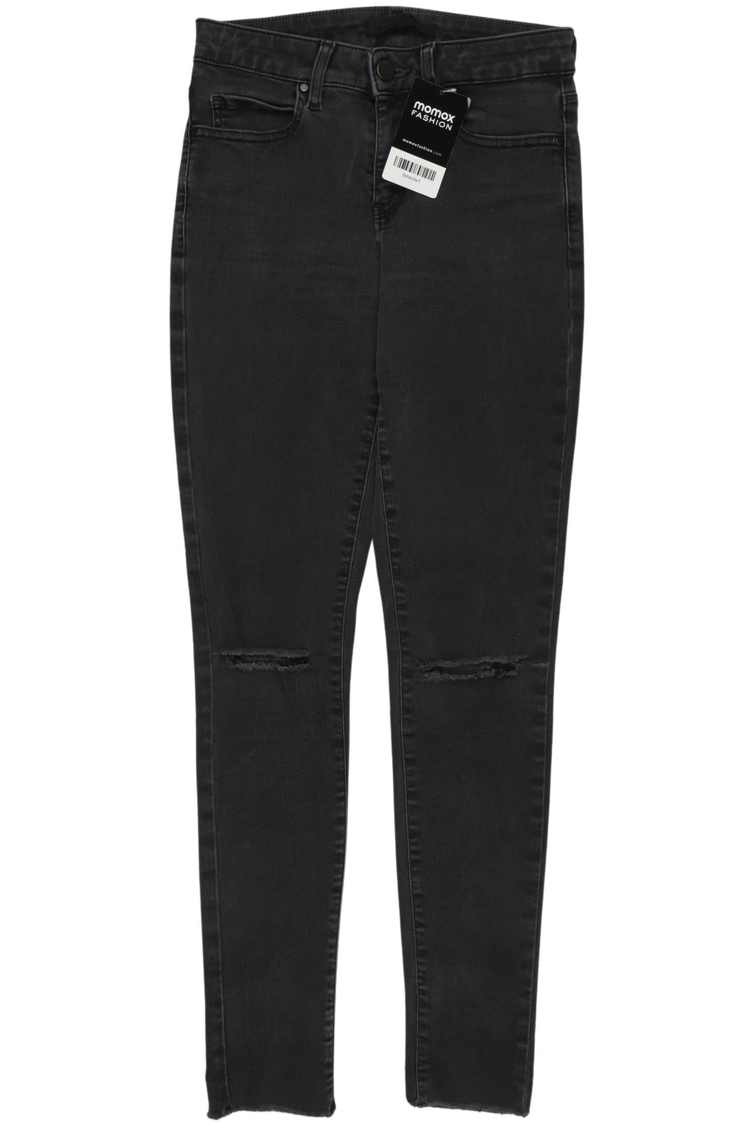 

uniqlo Damen Jeans, grau, Gr. 25