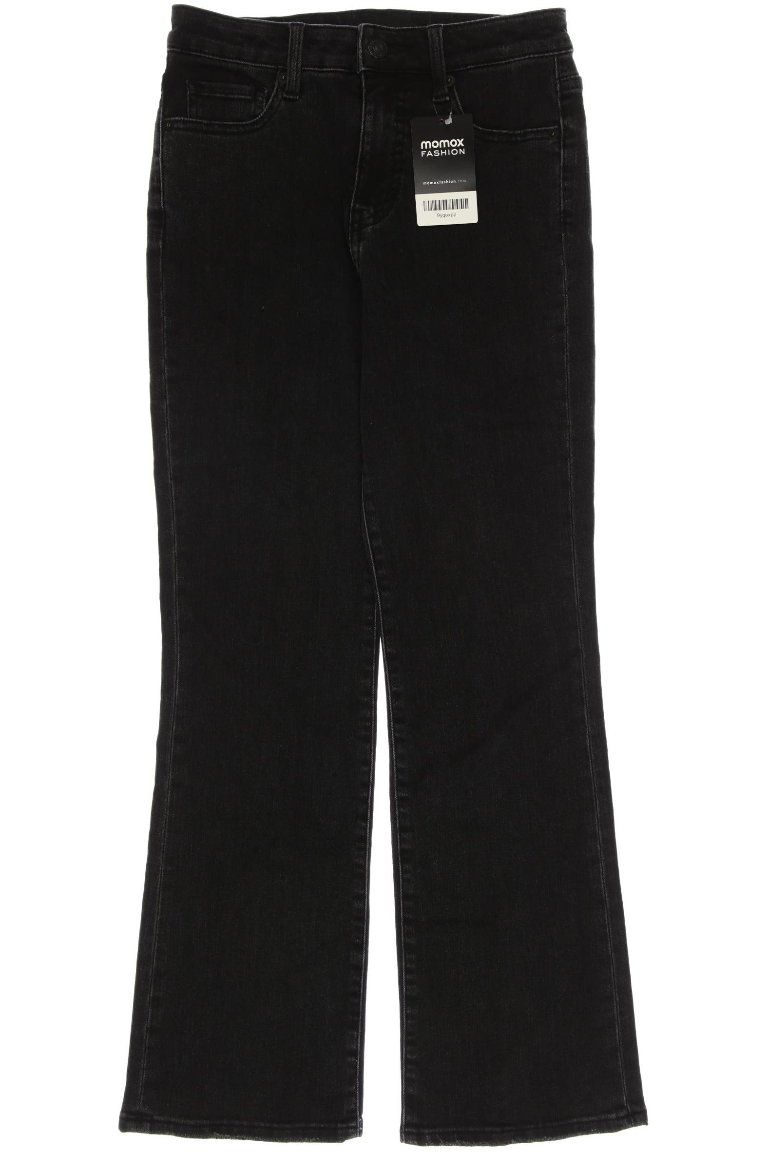 

uniqlo Damen Jeans, schwarz