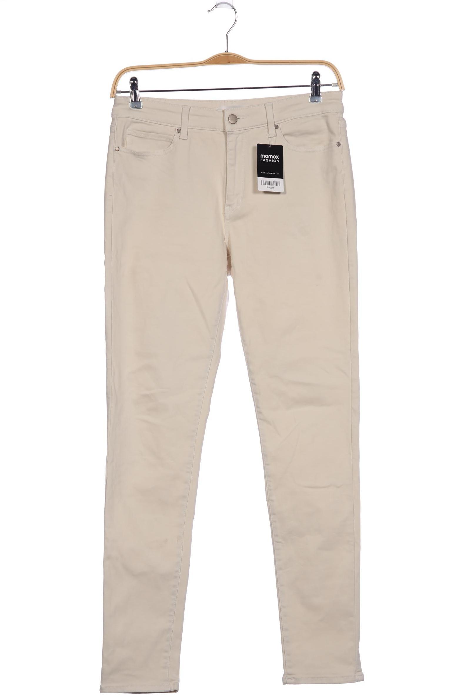 

uniqlo Damen Jeans, cremeweiß, Gr. 30