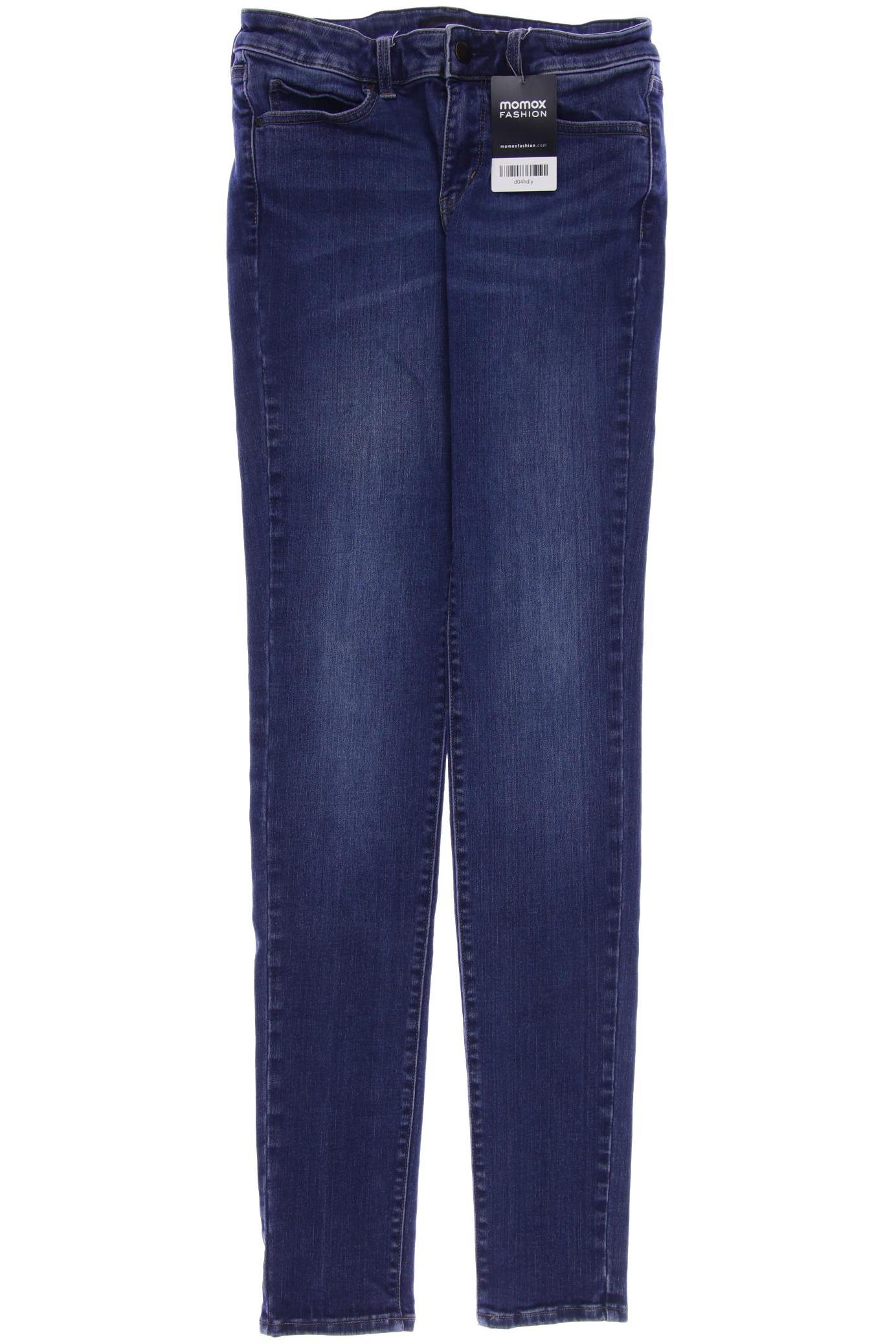 

uniqlo Damen Jeans, marineblau