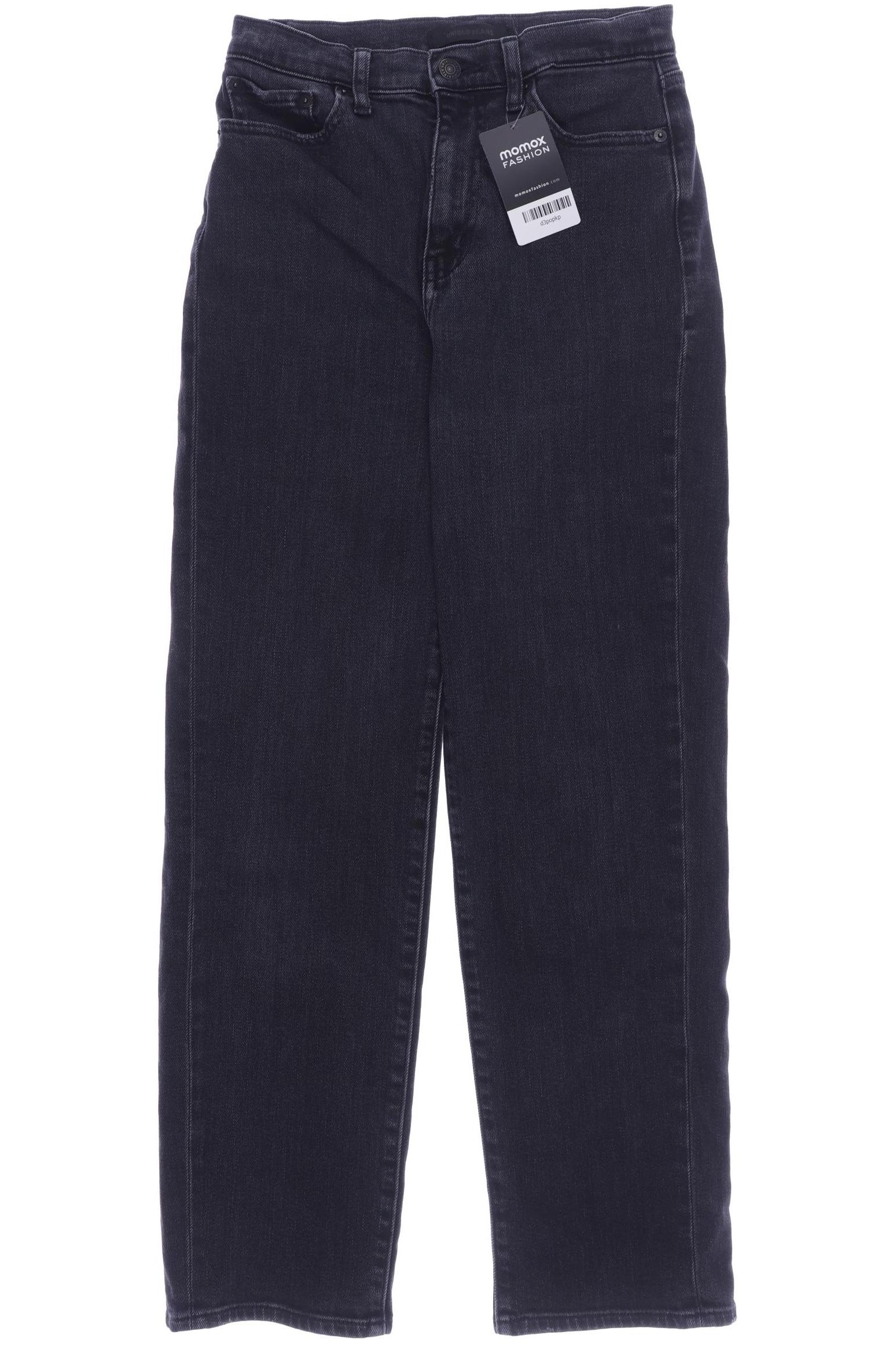 

uniqlo Damen Jeans, schwarz