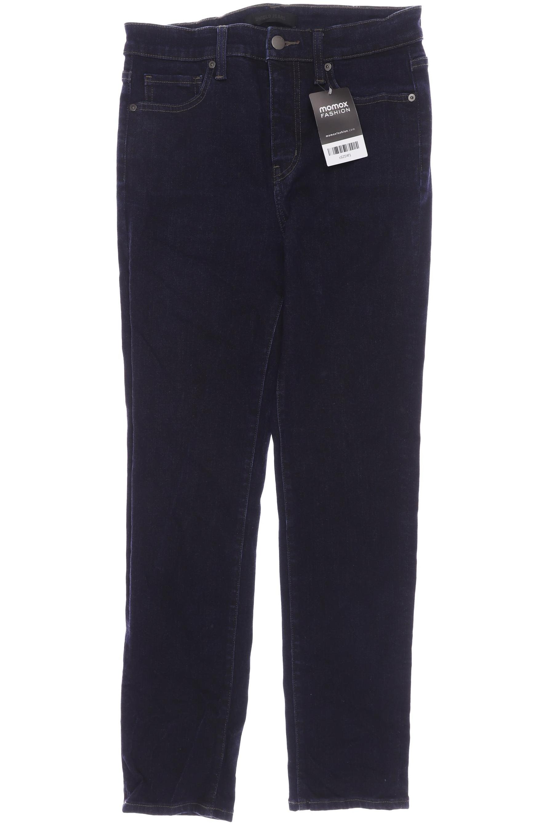 

uniqlo Damen Jeans, marineblau