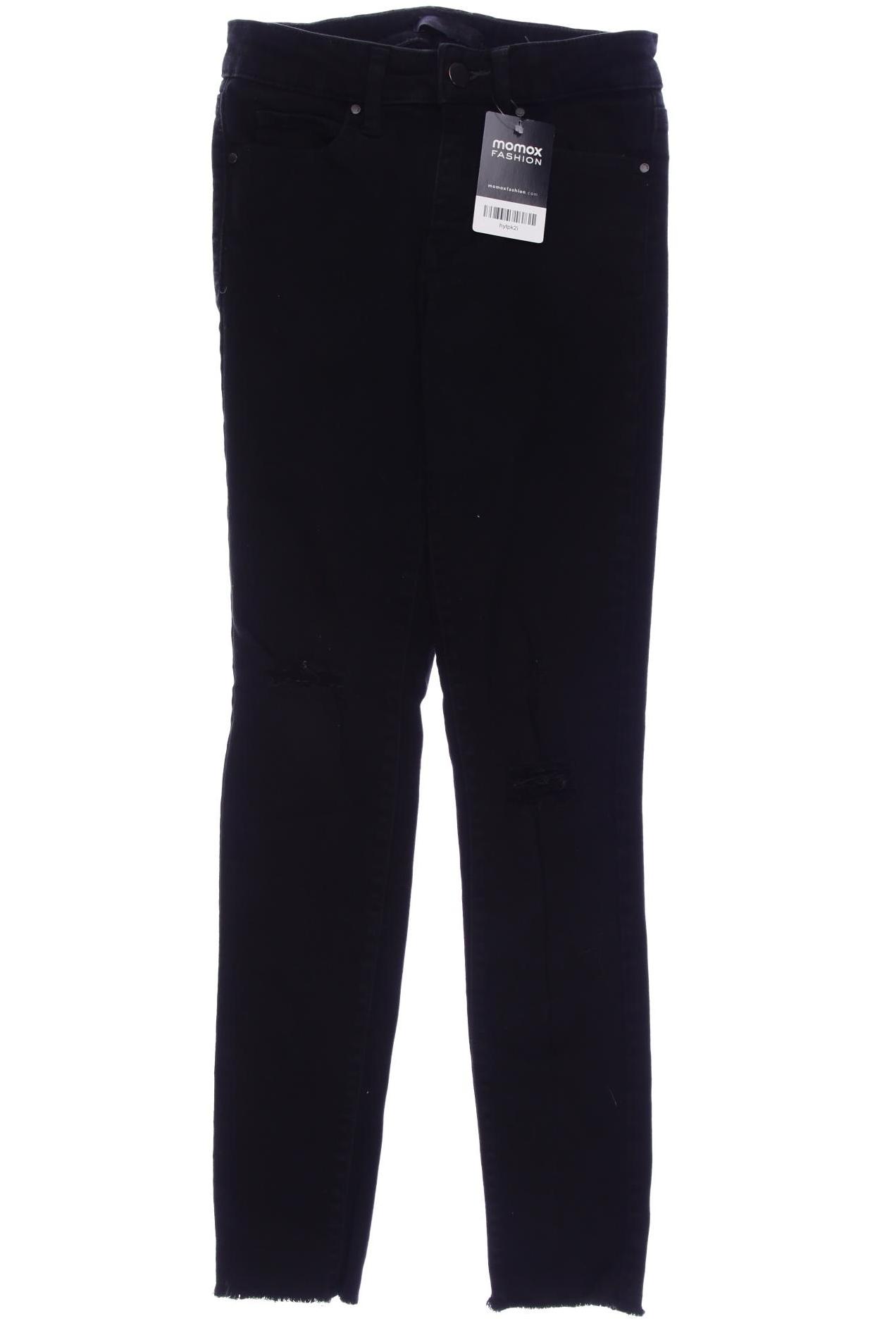 

uniqlo Damen Jeans, schwarz