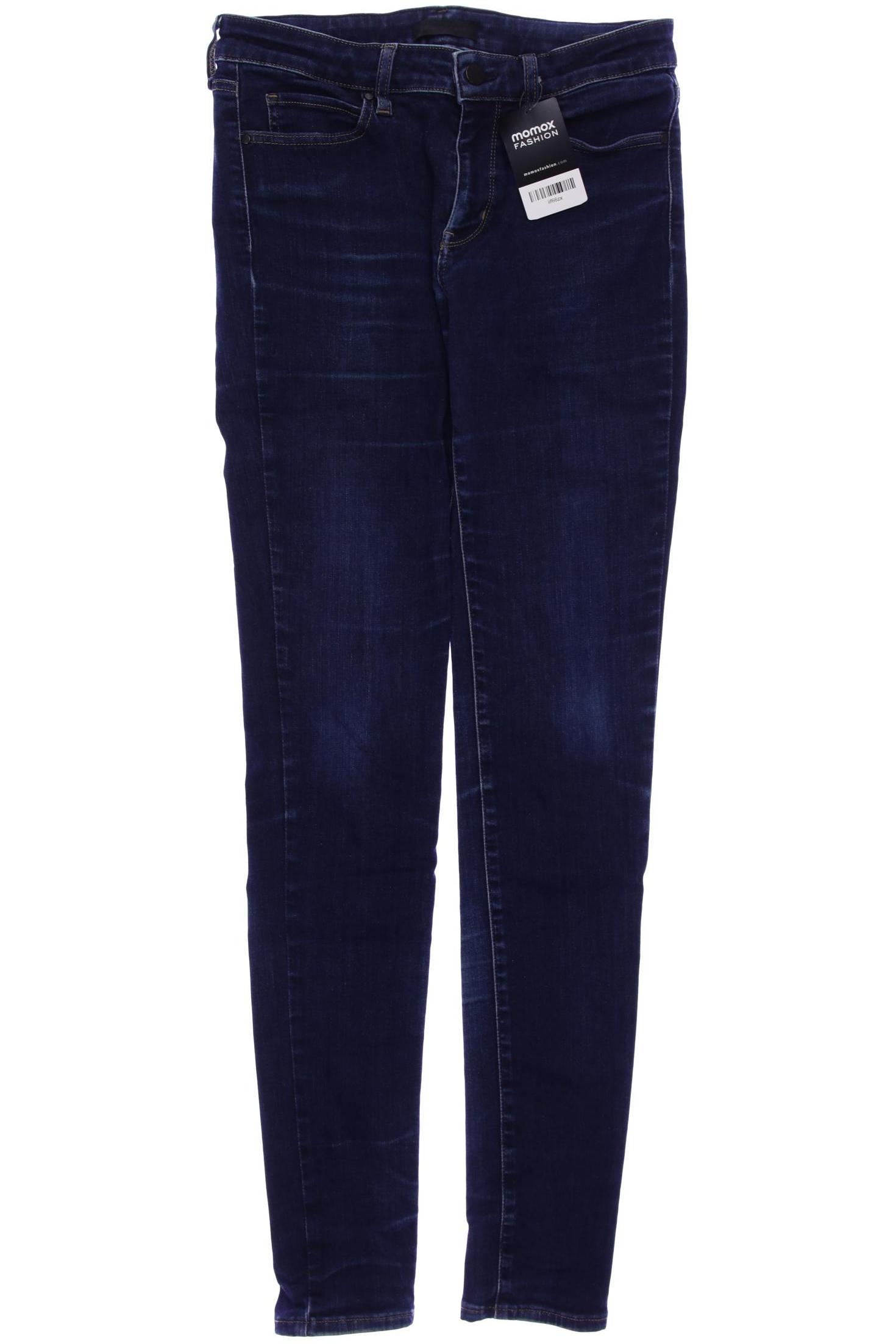 

uniqlo Damen Jeans, marineblau