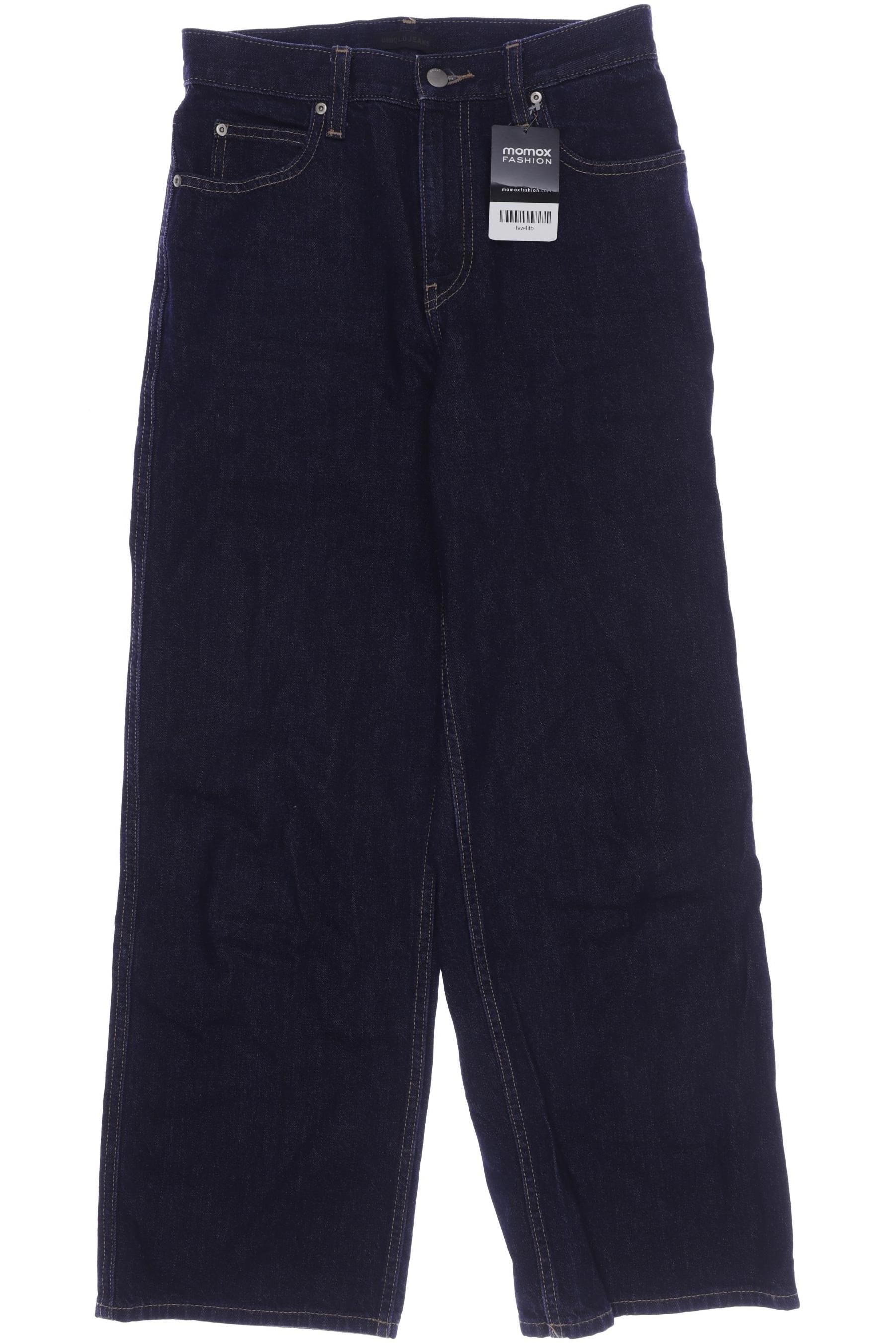 

uniqlo Damen Jeans, marineblau