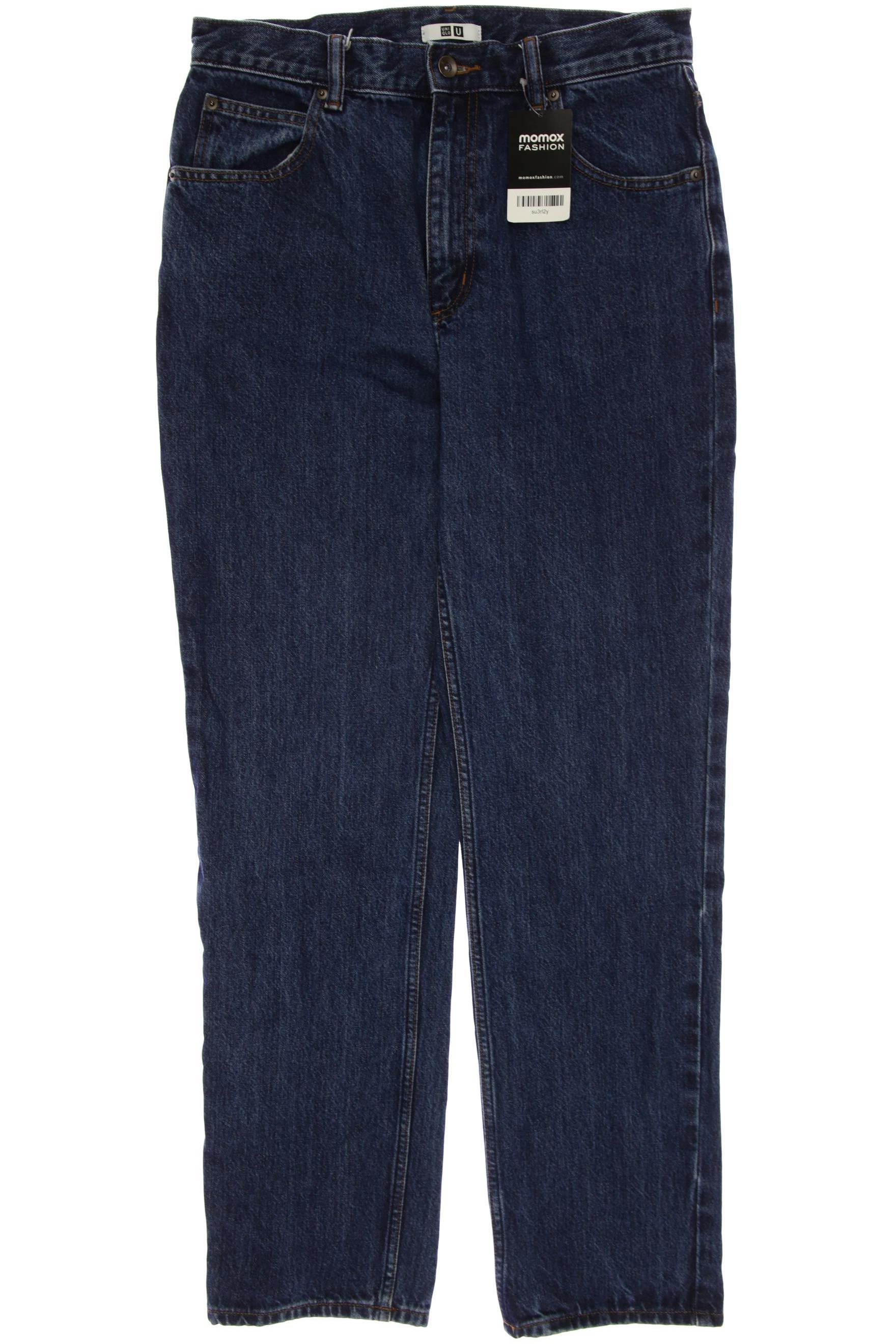

uniqlo Damen Jeans, marineblau