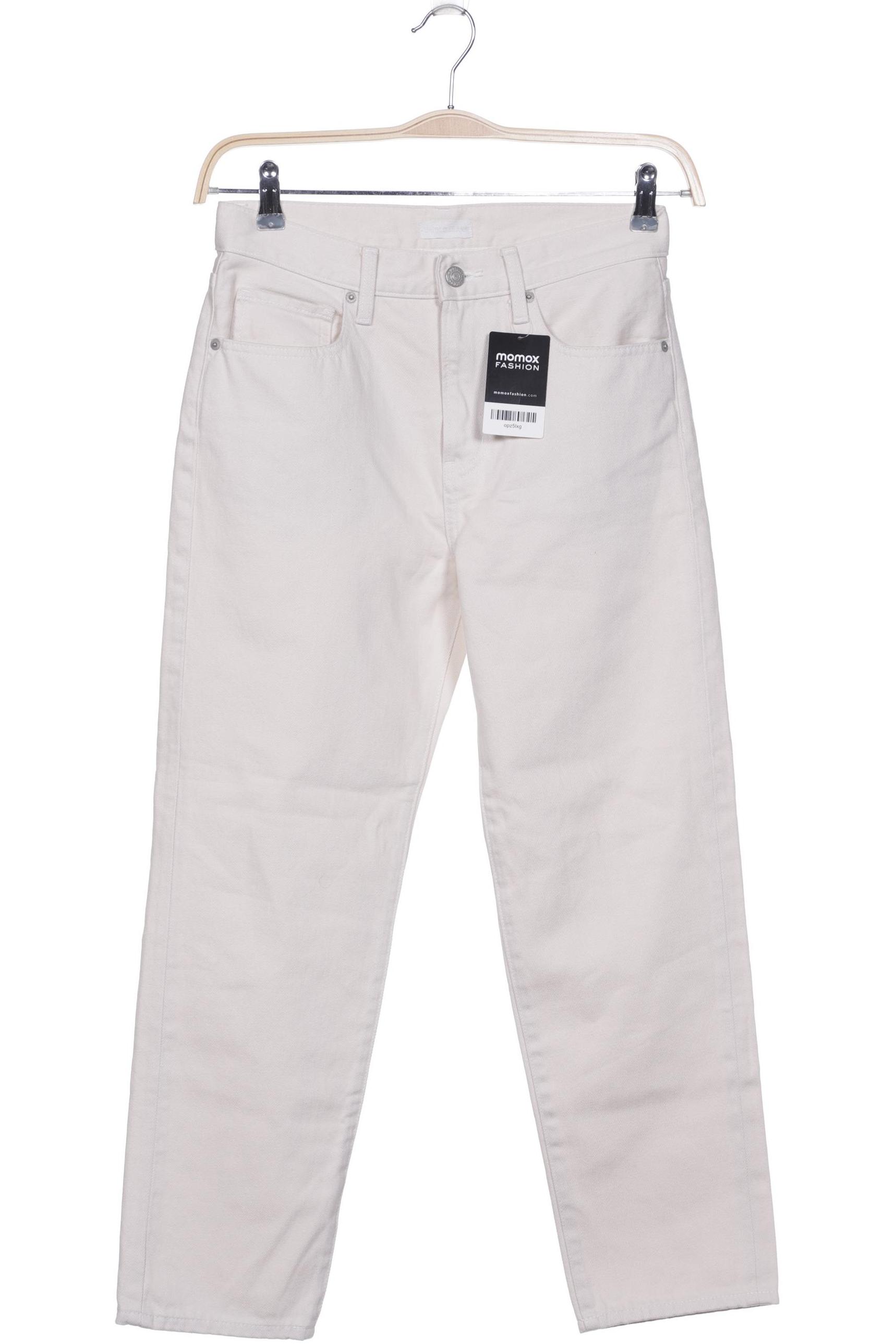 

uniqlo Damen Jeans, cremeweiß, Gr. 24