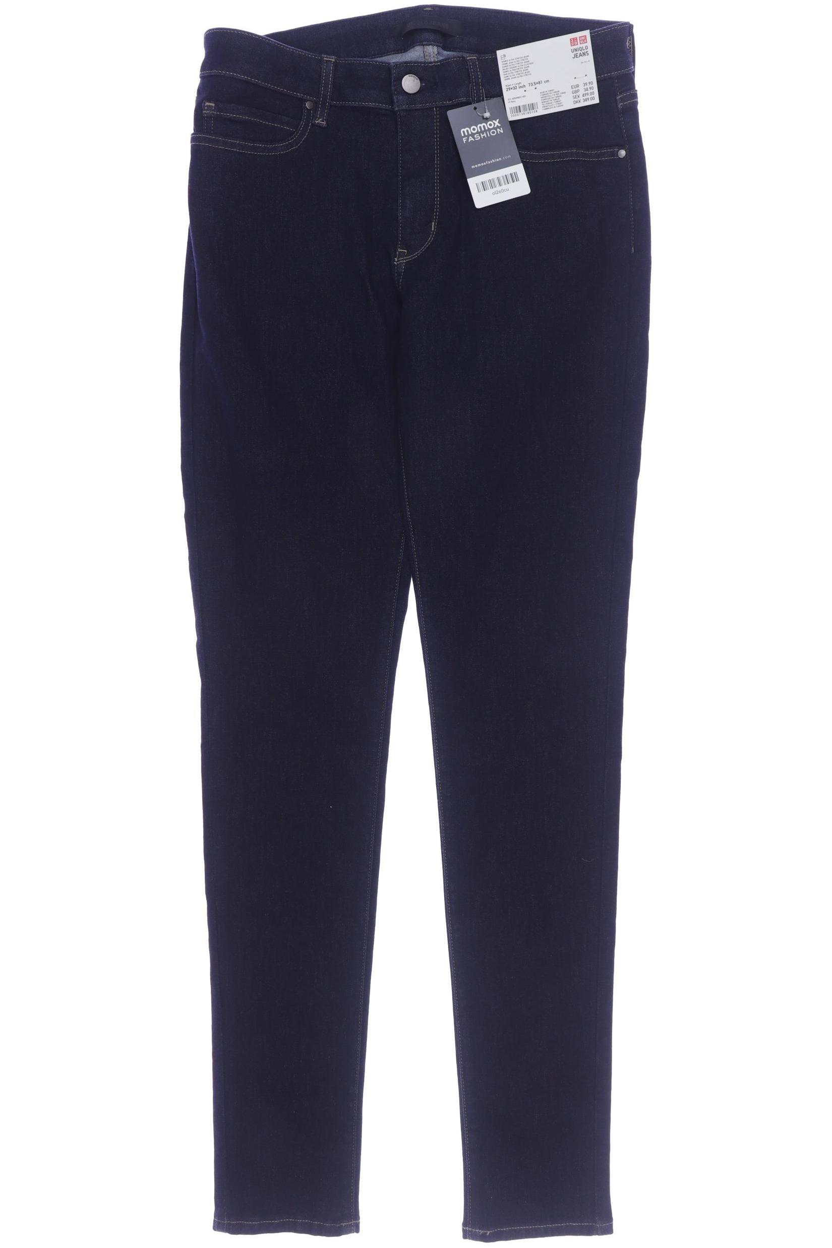 

uniqlo Damen Jeans, marineblau, Gr. 29