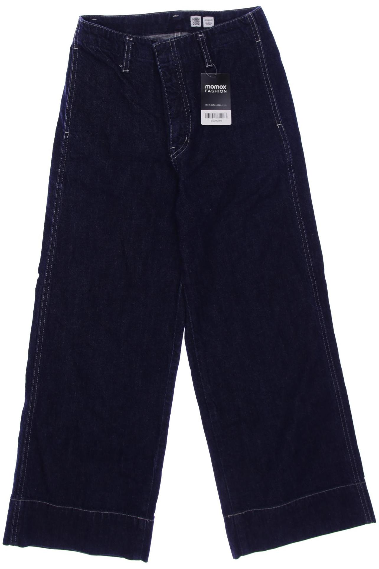 

uniqlo Damen Jeans, marineblau