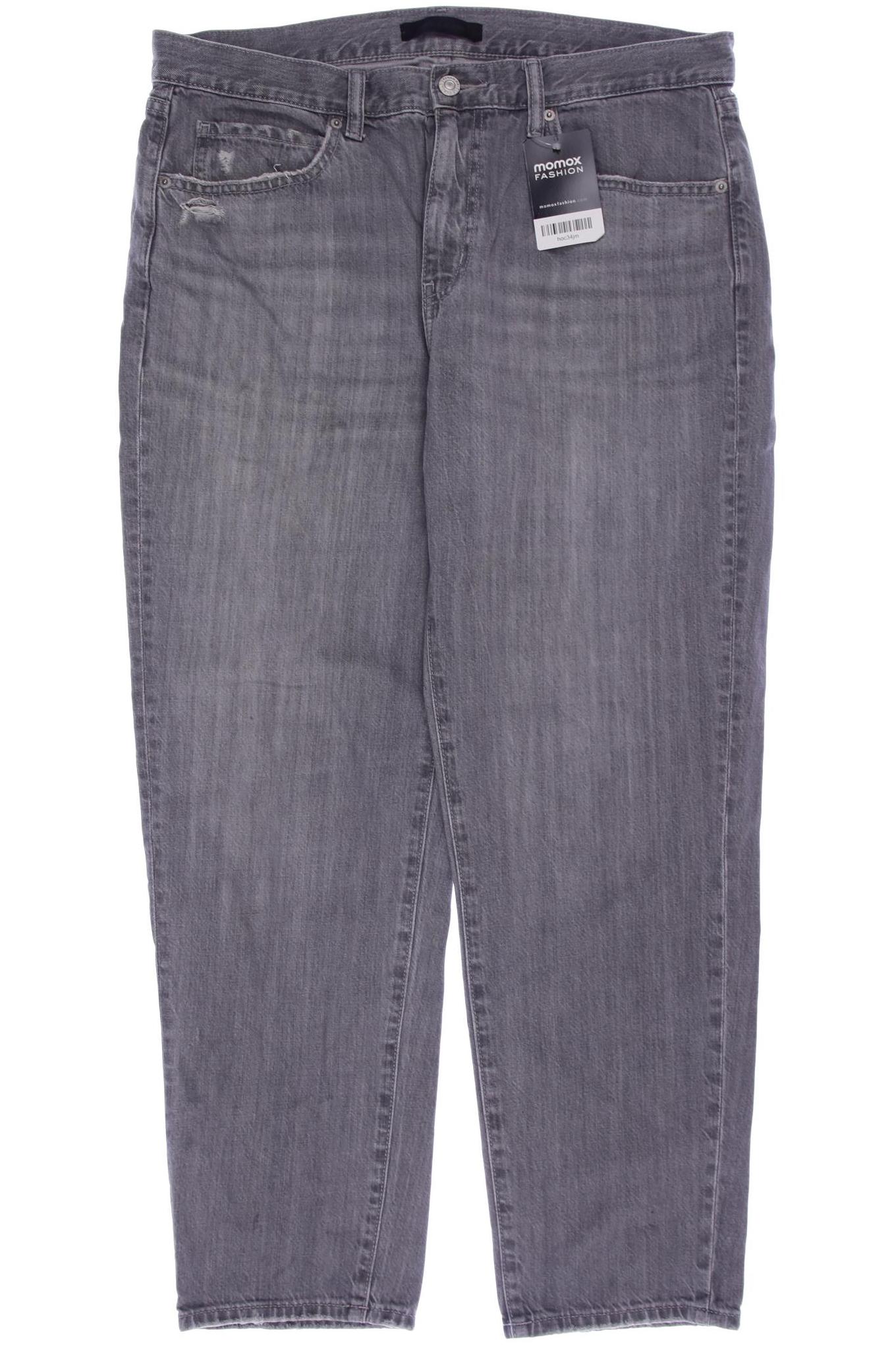 

uniqlo Damen Jeans, grau, Gr. 30