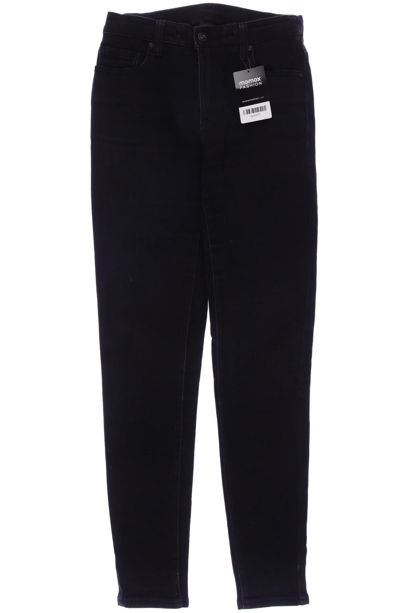

uniqlo Damen Jeans, schwarz