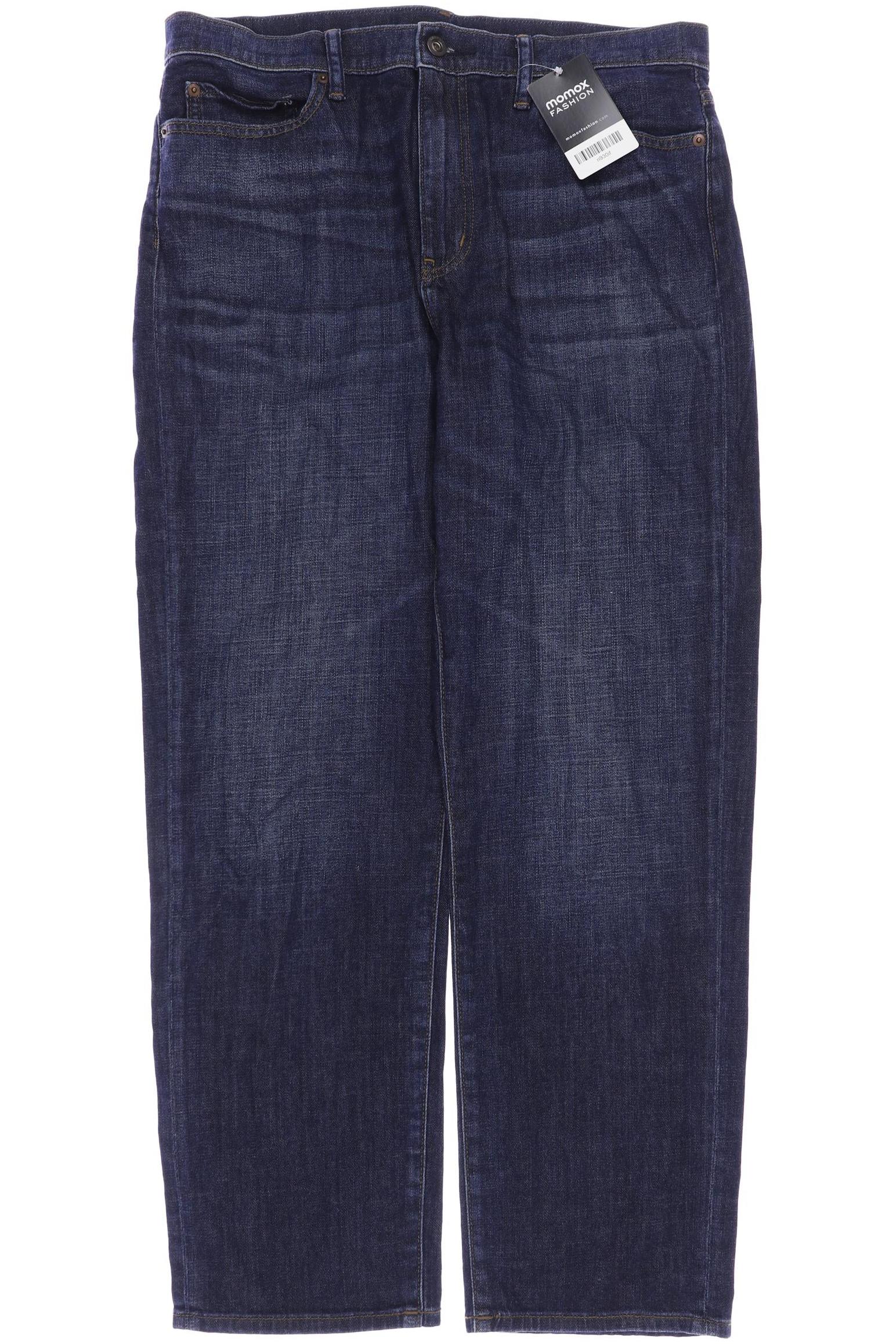 

uniqlo Damen Jeans, marineblau