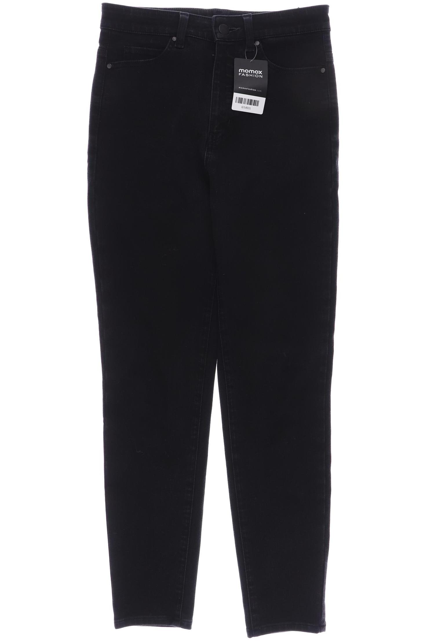 

uniqlo Damen Jeans, schwarz, Gr. 26