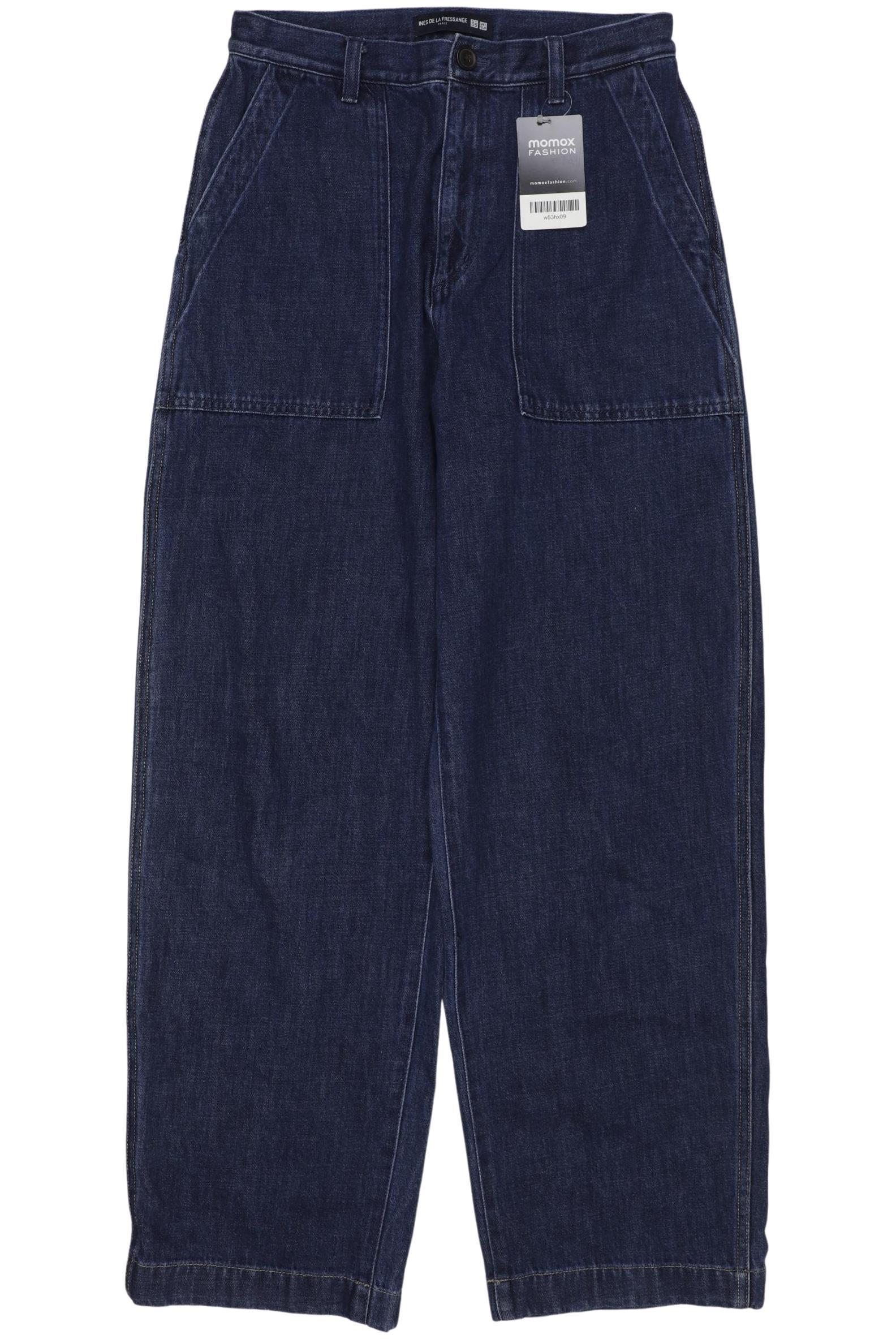 

uniqlo Damen Jeans, marineblau, Gr. 25