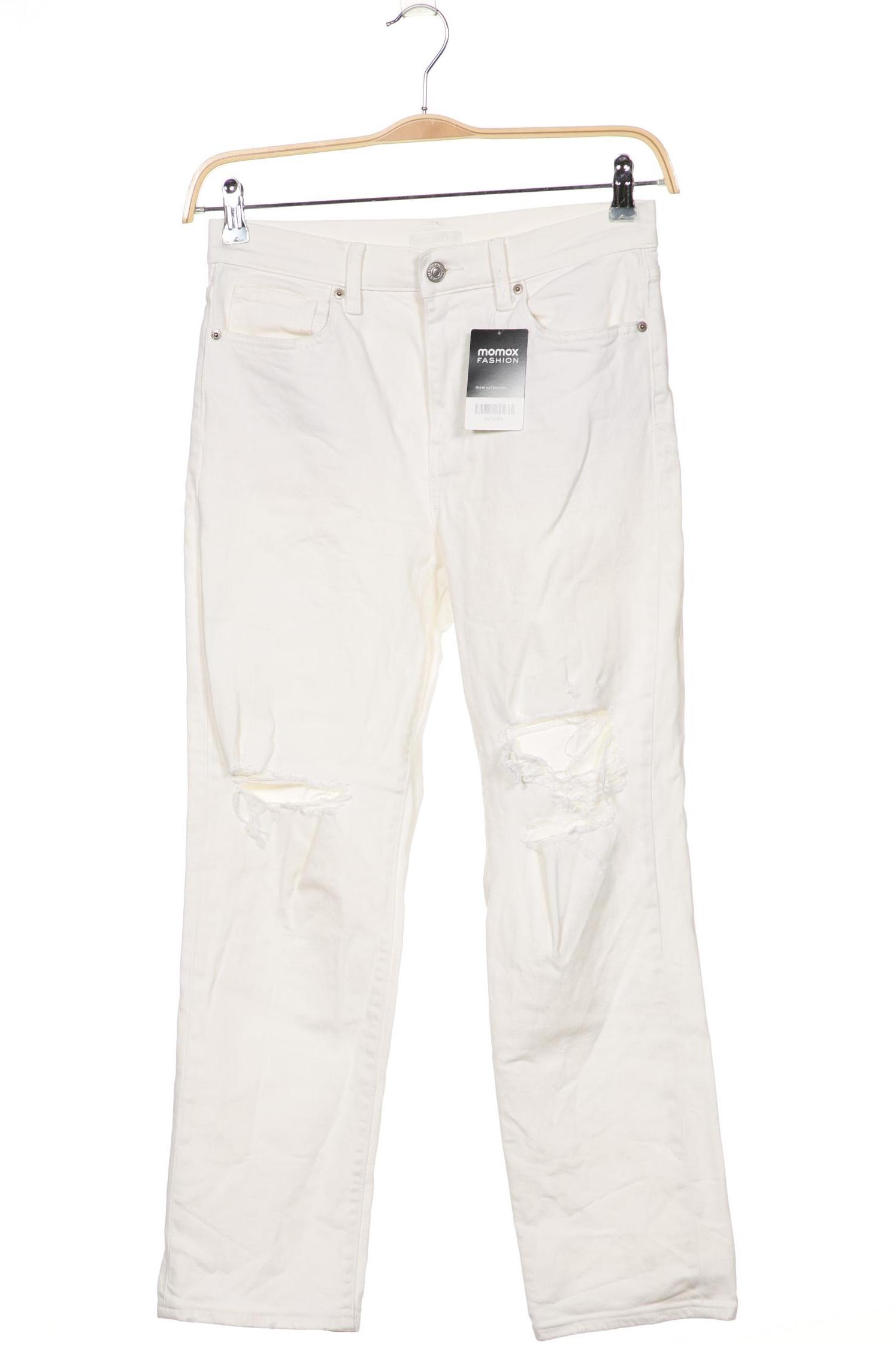 

uniqlo Damen Jeans, weiß, Gr. 26