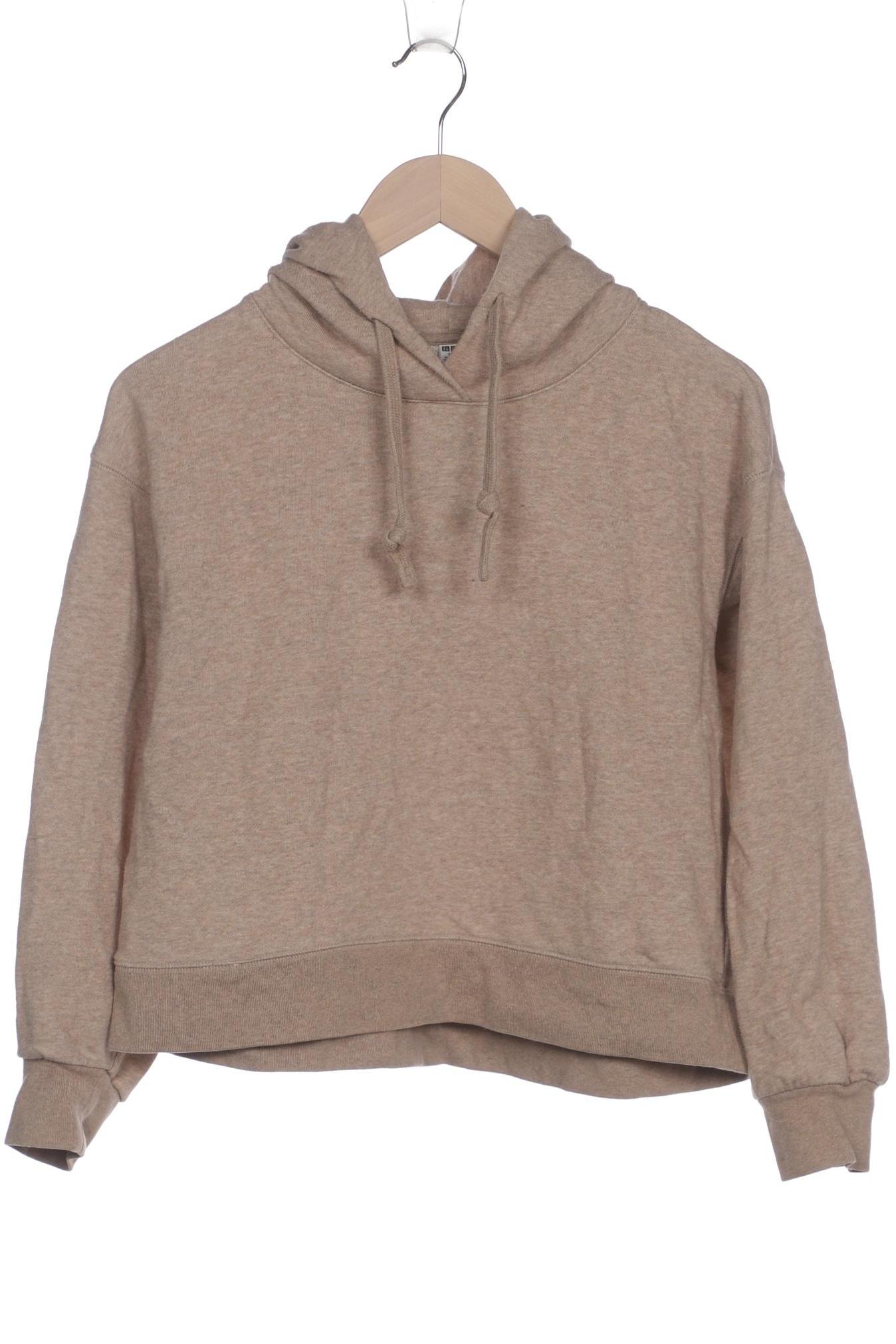 

uniqlo Damen Kapuzenpullover, beige, Gr. 34