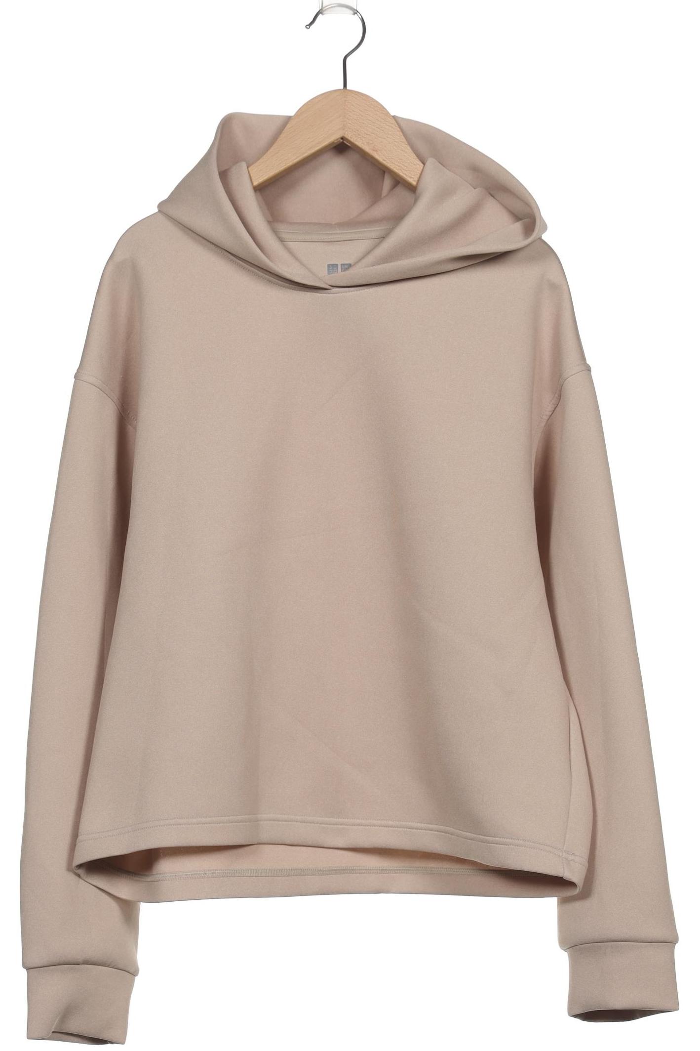 

uniqlo Damen Kapuzenpullover, beige, Gr. 38