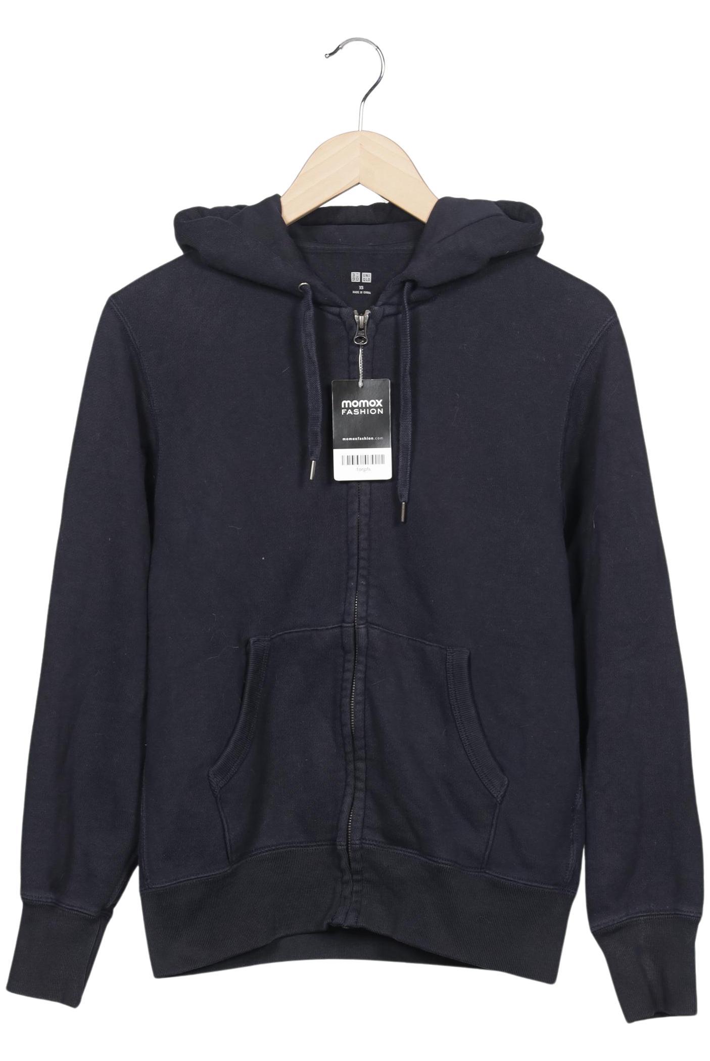 

uniqlo Damen Kapuzenpullover, marineblau, Gr. 34