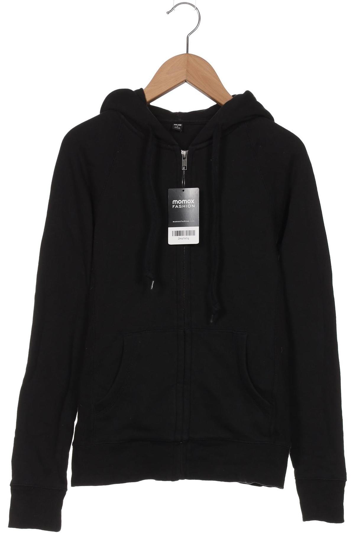 

uniqlo Damen Kapuzenpullover, schwarz, Gr. 36
