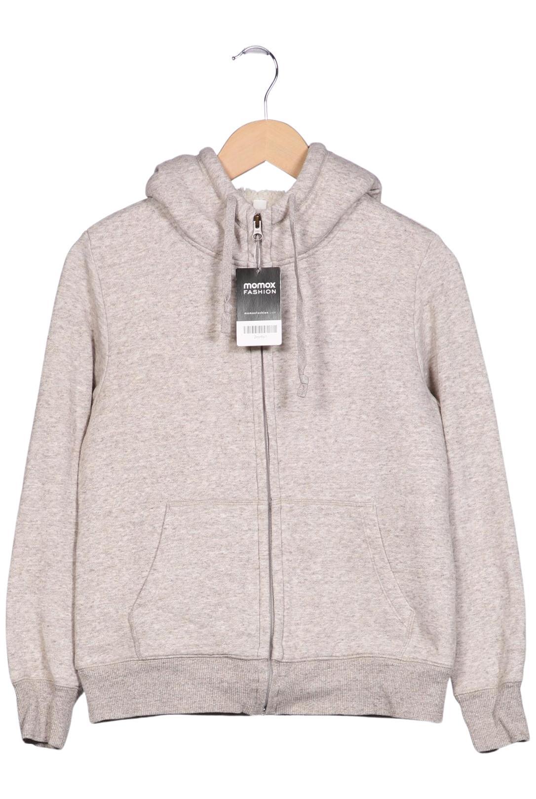 

uniqlo Damen Kapuzenpullover, grau, Gr. 38