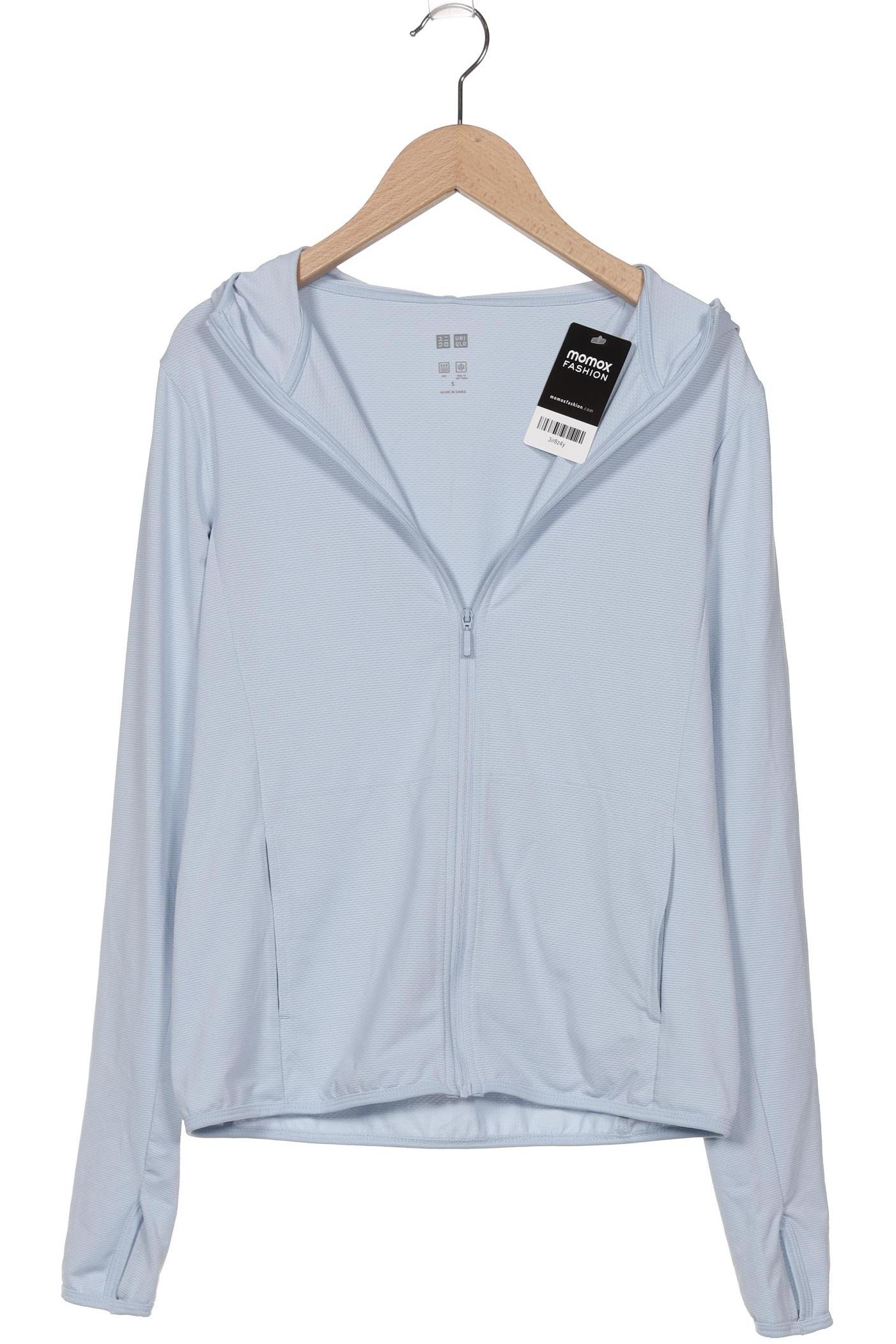 

uniqlo Damen Kapuzenpullover, hellblau, Gr. 36