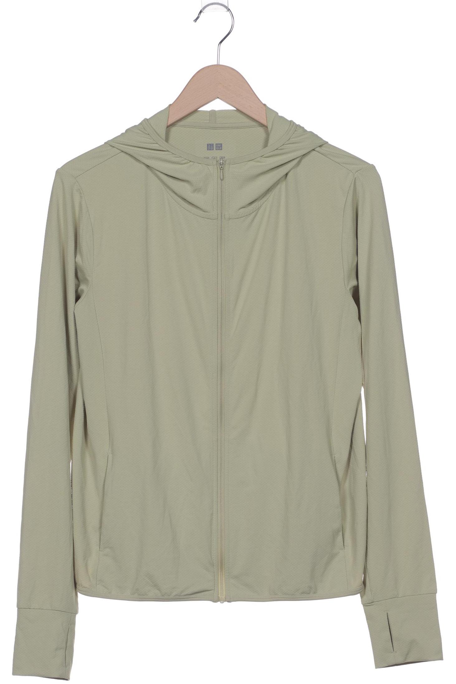 

uniqlo Damen Kapuzenpullover, grün, Gr. 42