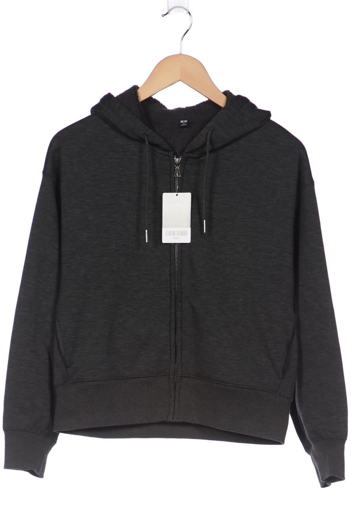 

uniqlo Damen Kapuzenpullover, grau