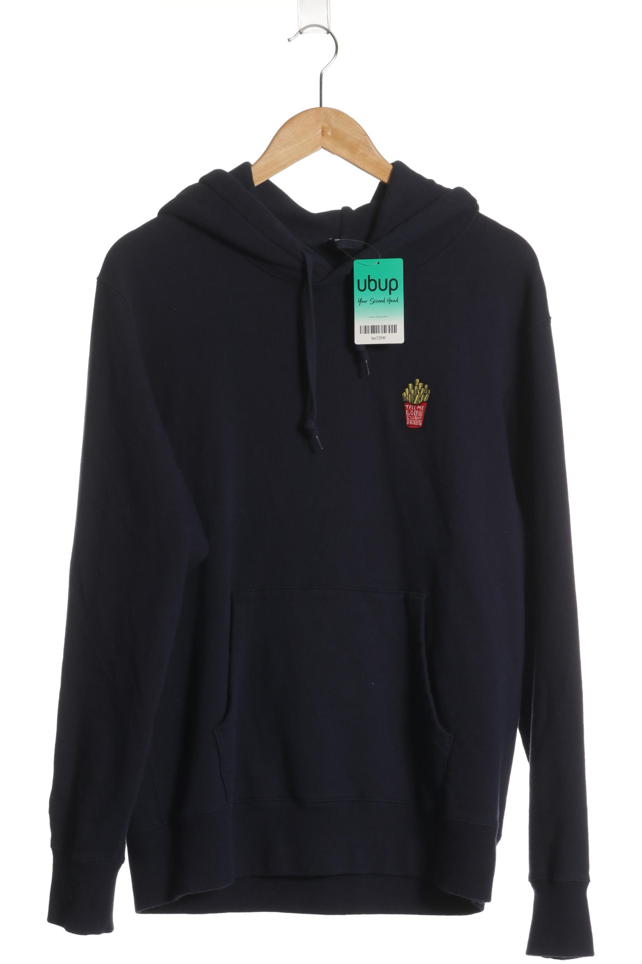 

uniqlo Damen Kapuzenpullover, blau, Gr. 38