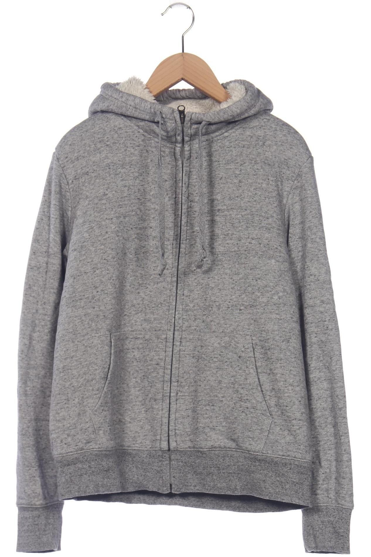 

uniqlo Damen Kapuzenpullover, grau, Gr. 42