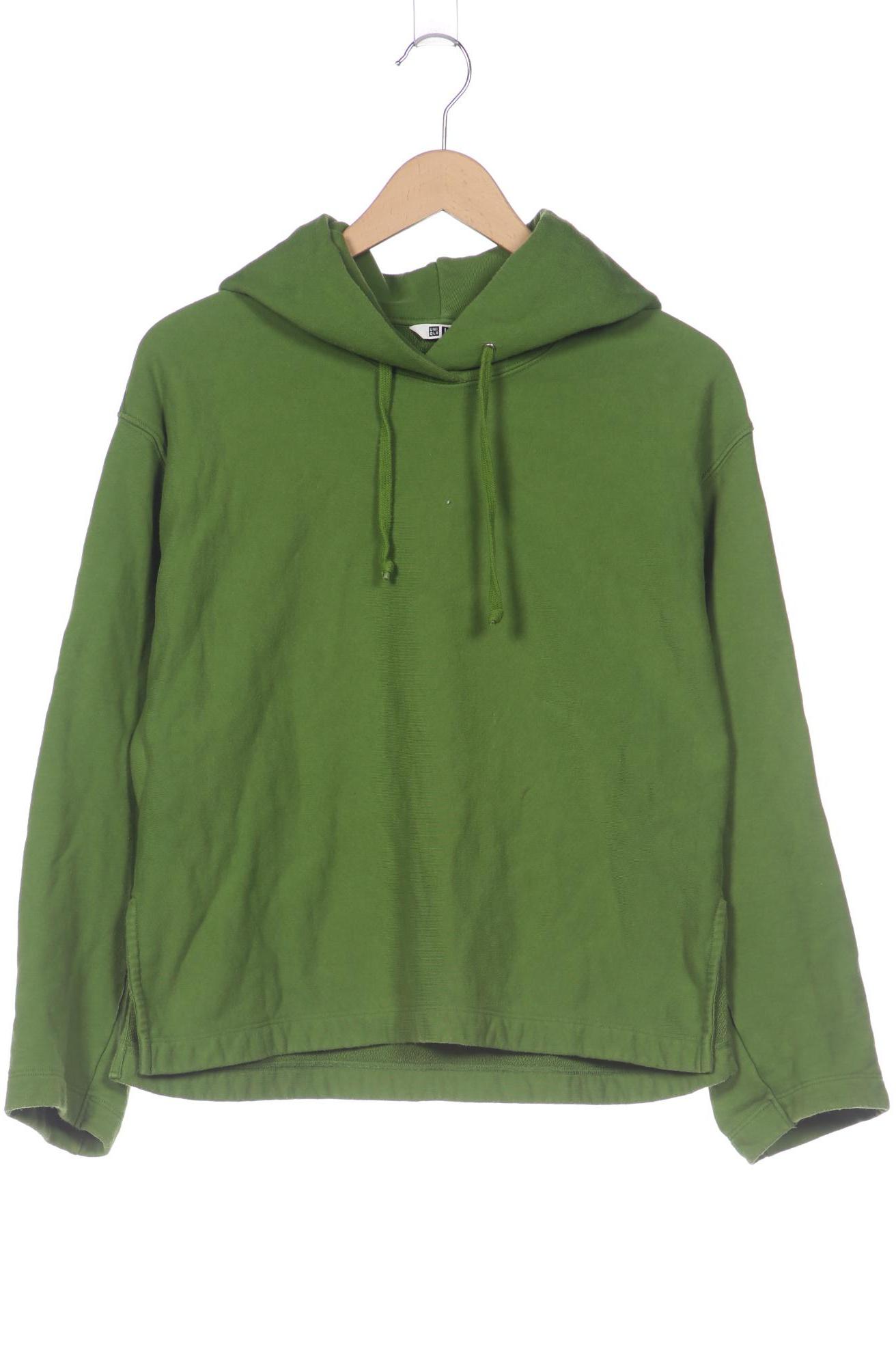 

uniqlo Damen Kapuzenpullover, grün, Gr. 34