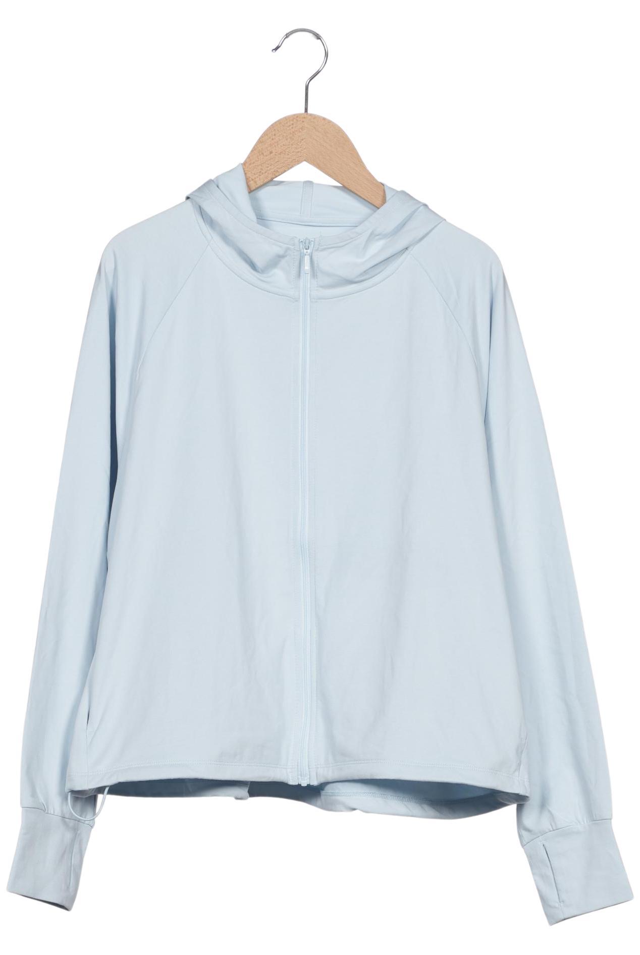 

uniqlo Damen Kapuzenpullover, hellblau, Gr. 44