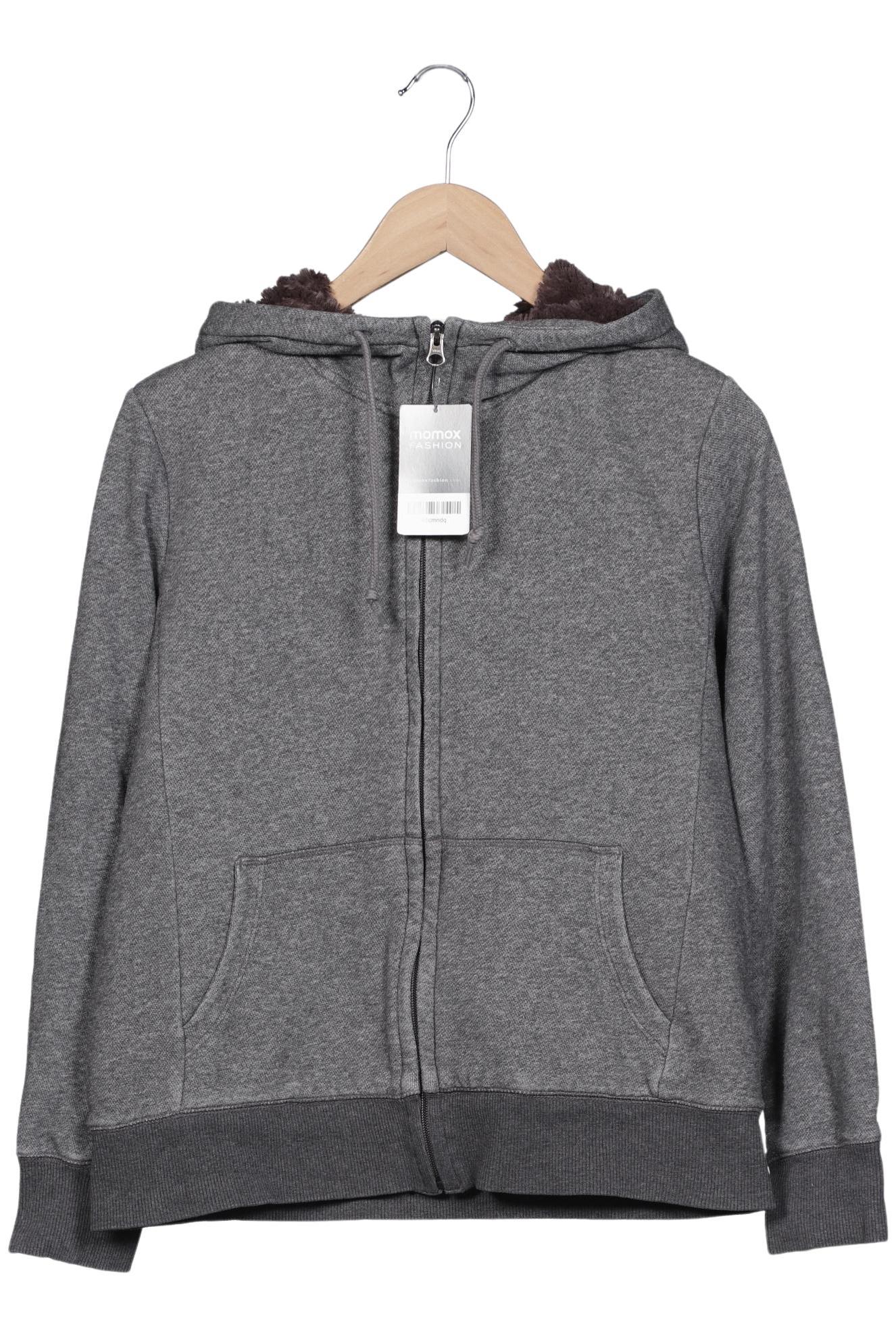 

uniqlo Damen Kapuzenpullover, grau, Gr. 42