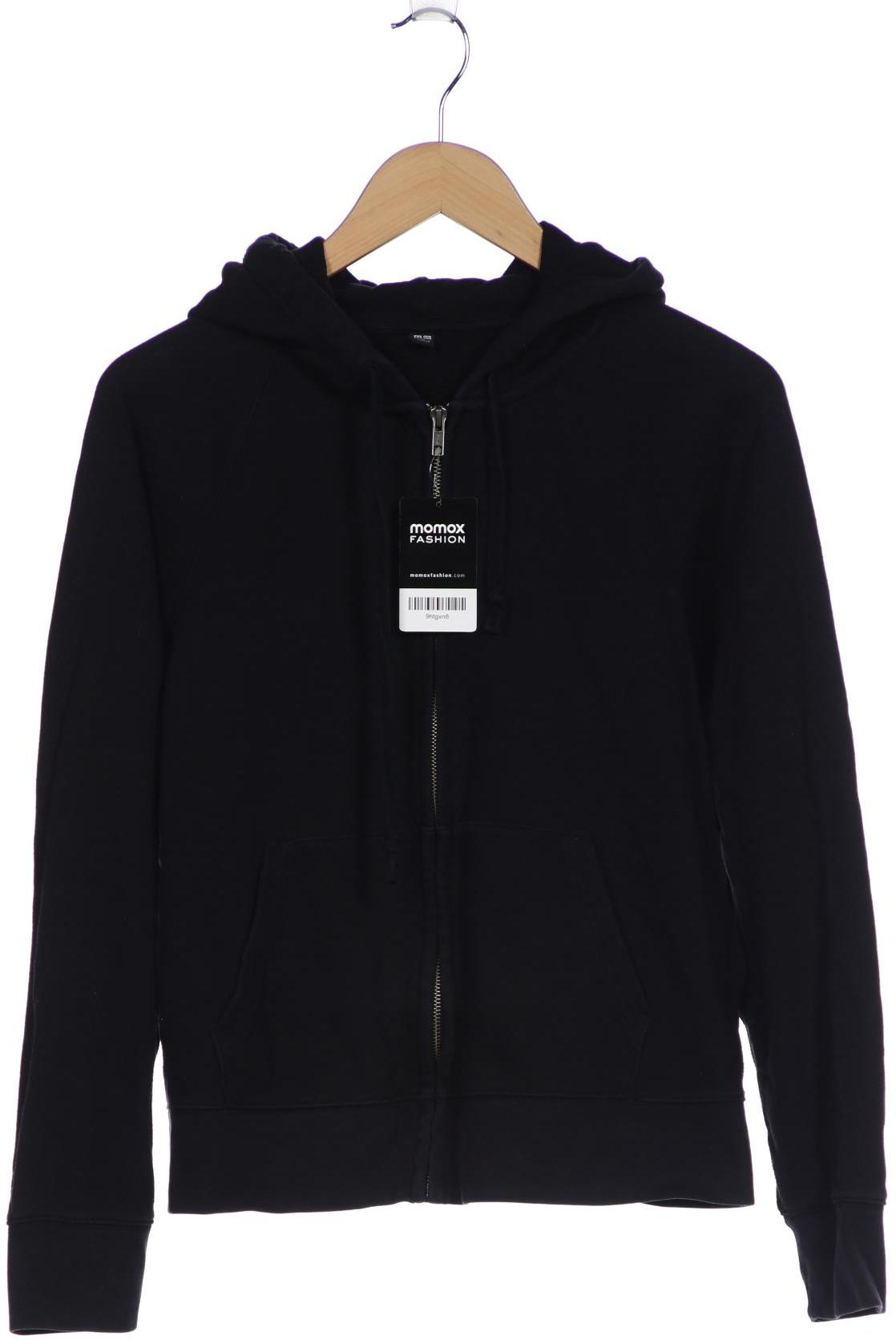 

uniqlo Damen Kapuzenpullover, schwarz