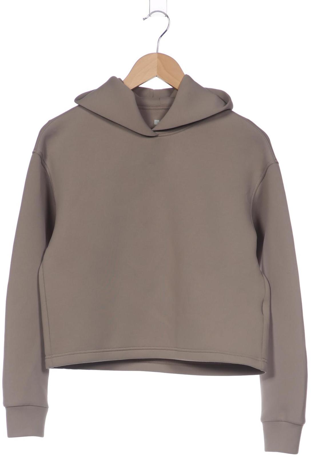 

uniqlo Damen Kapuzenpullover, grau, Gr. 34