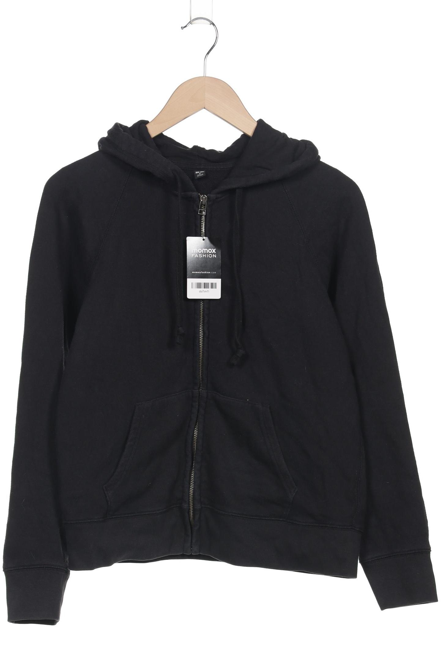 

uniqlo Damen Kapuzenpullover, schwarz, Gr. 38