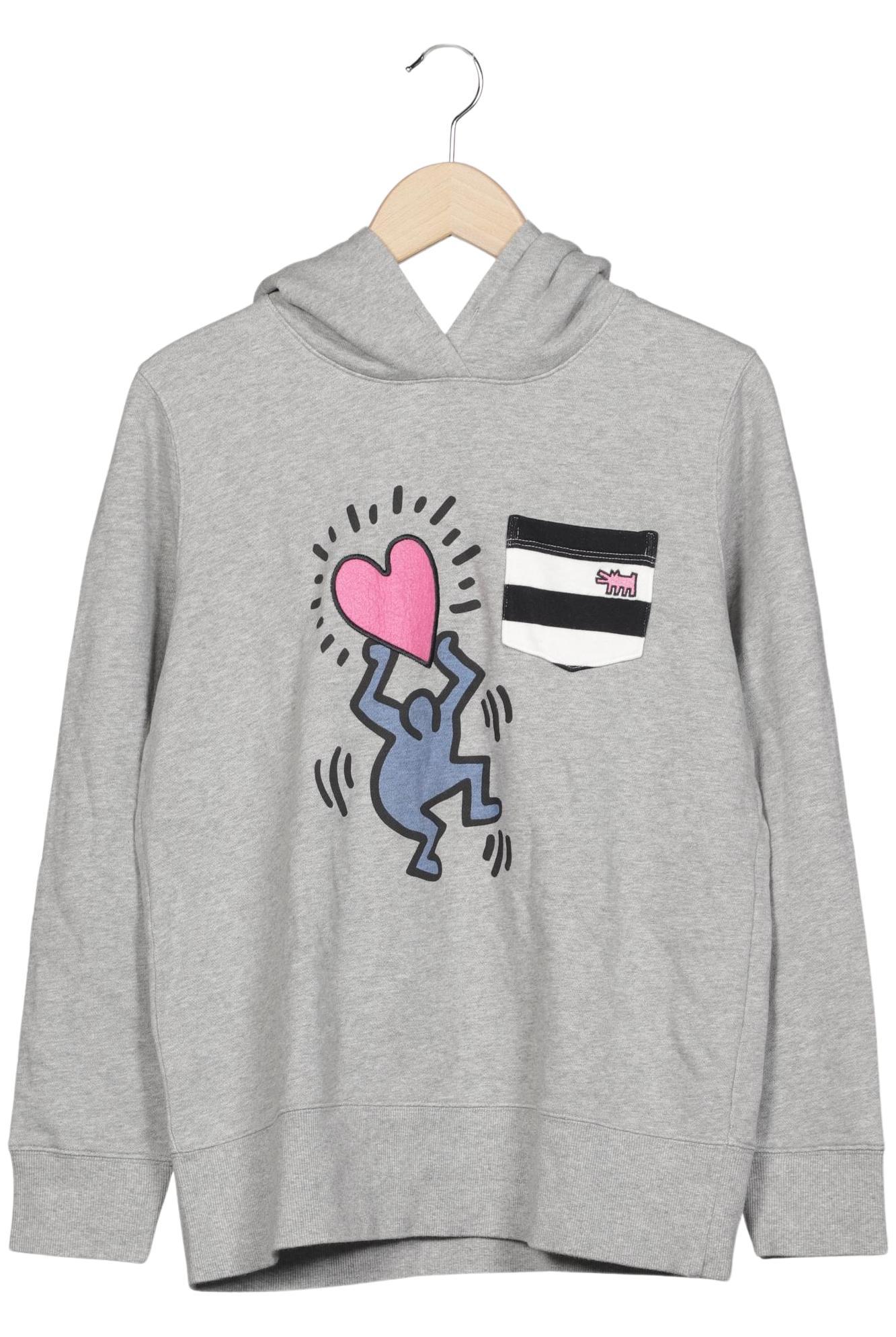 

uniqlo Damen Kapuzenpullover, grau, Gr. 44