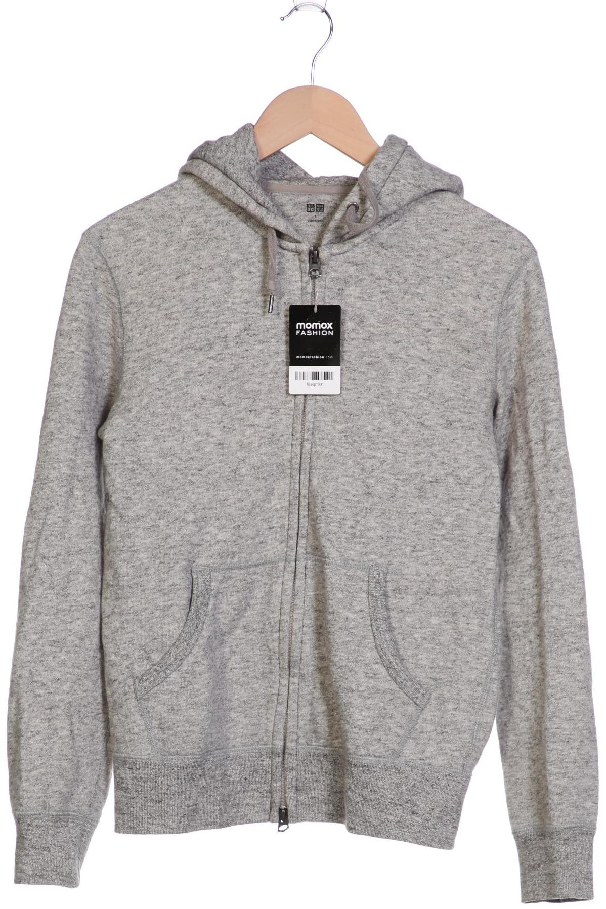 

uniqlo Damen Kapuzenpullover, grau