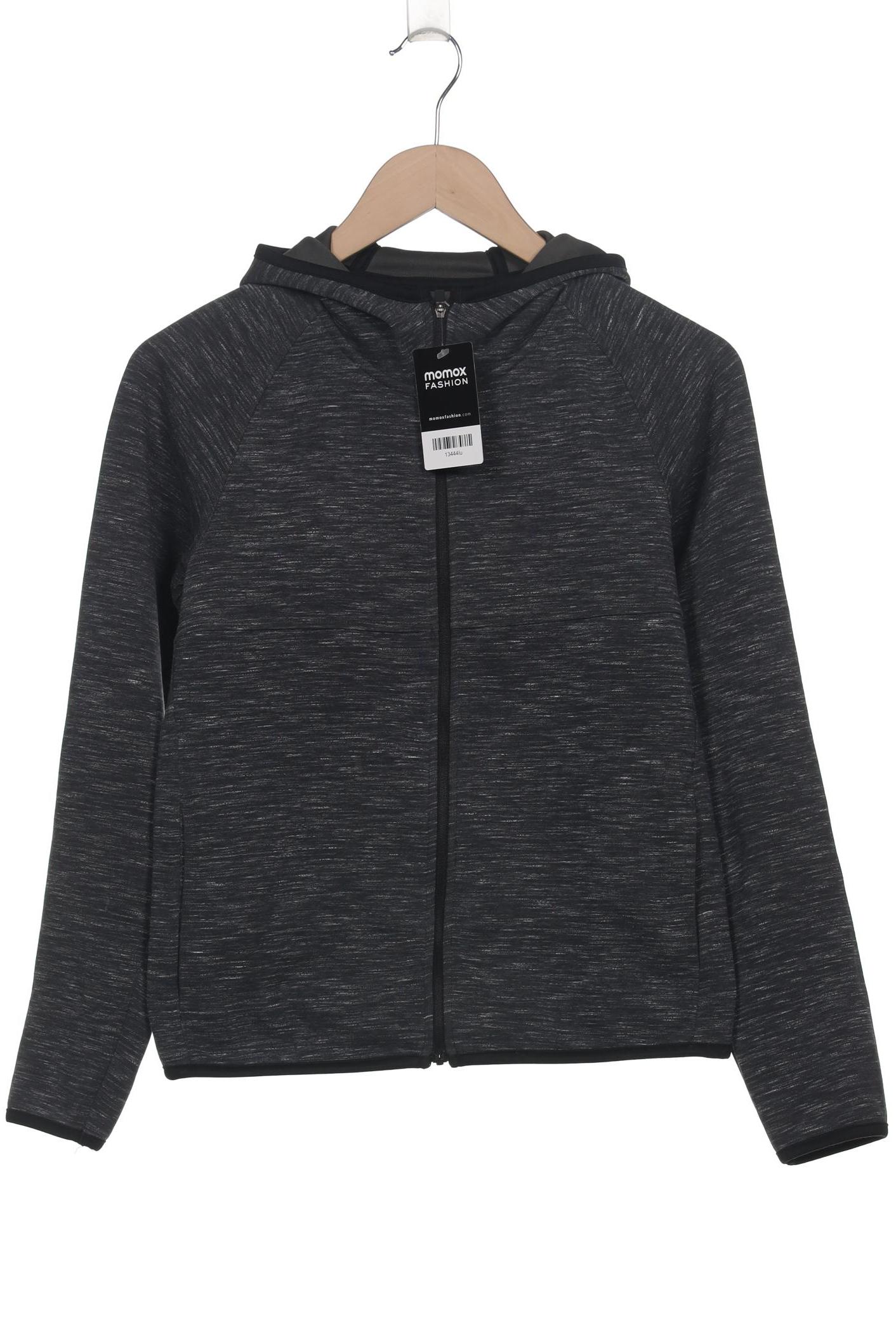 

uniqlo Damen Kapuzenpullover, grau, Gr. 36