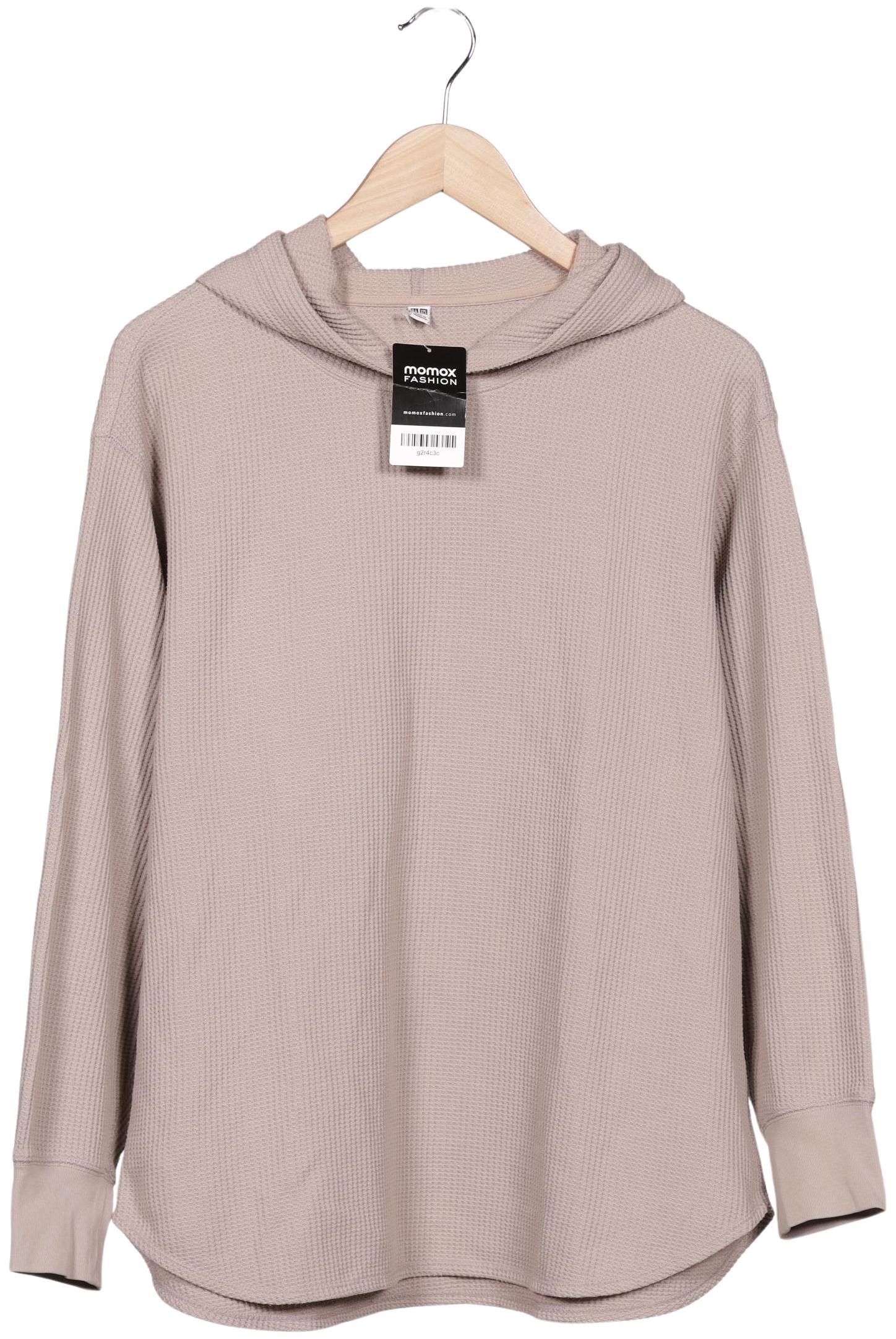 

uniqlo Damen Kapuzenpullover, beige, Gr. 44