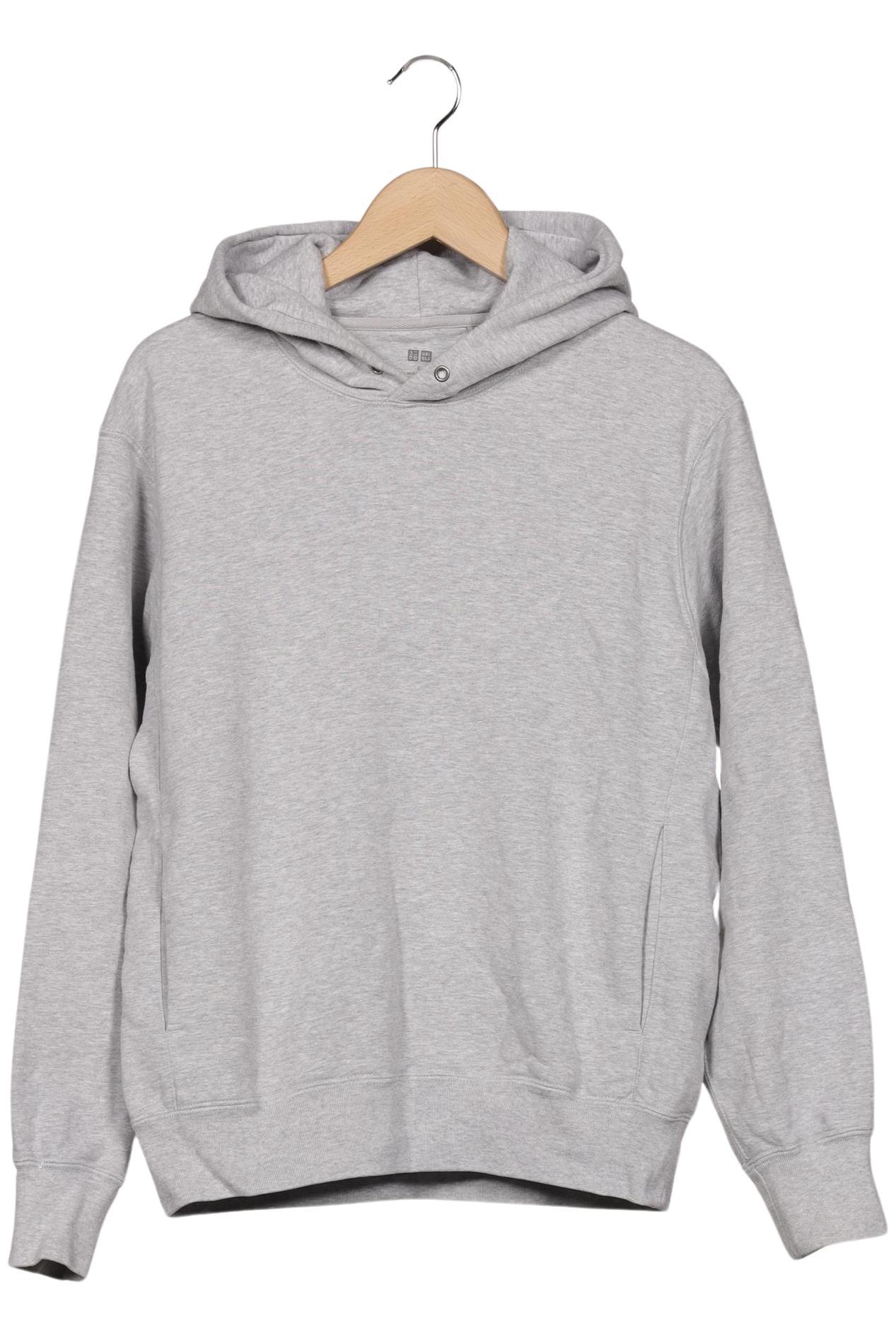 

uniqlo Damen Kapuzenpullover, grau, Gr. 36