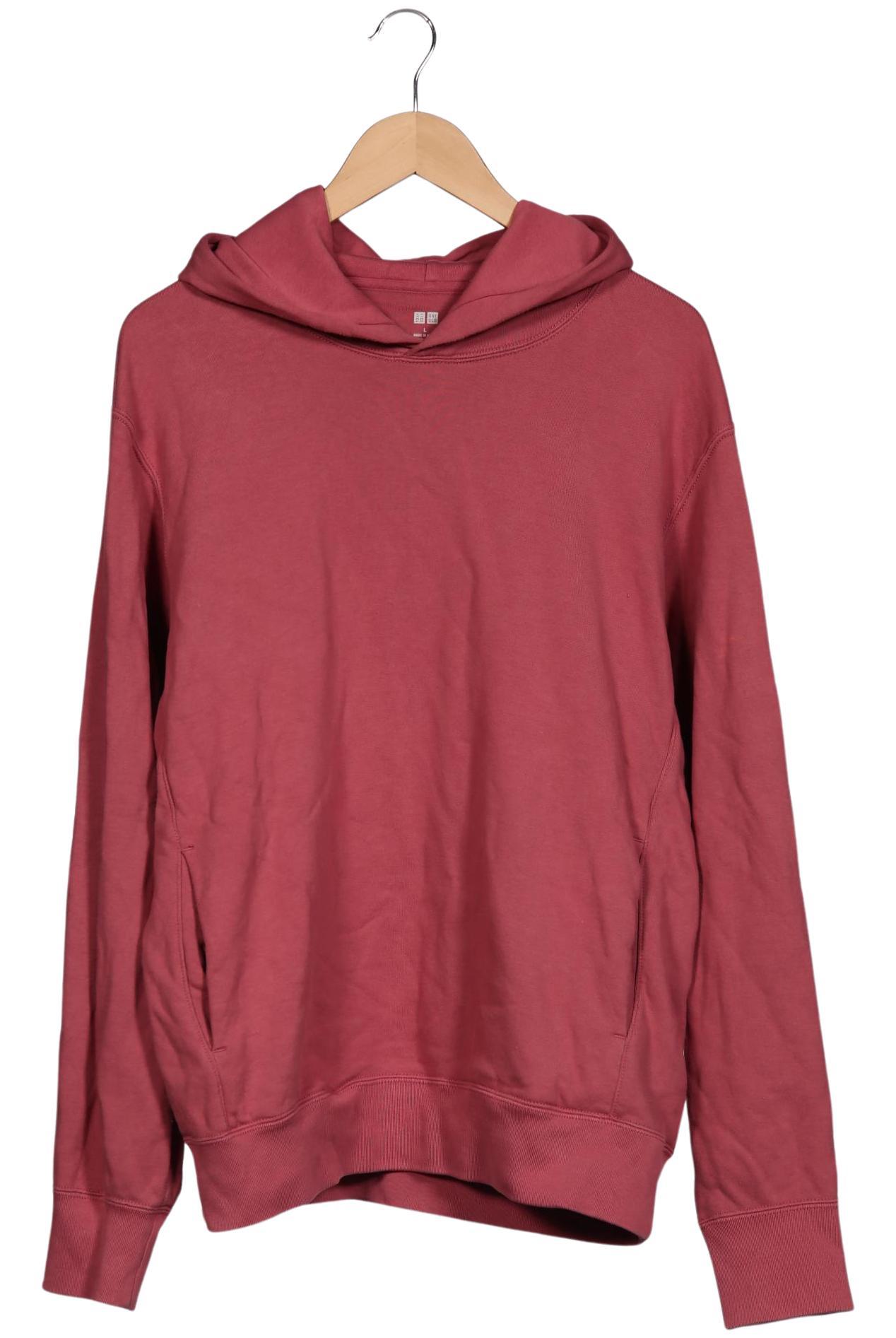

uniqlo Damen Kapuzenpullover, rot, Gr. 42