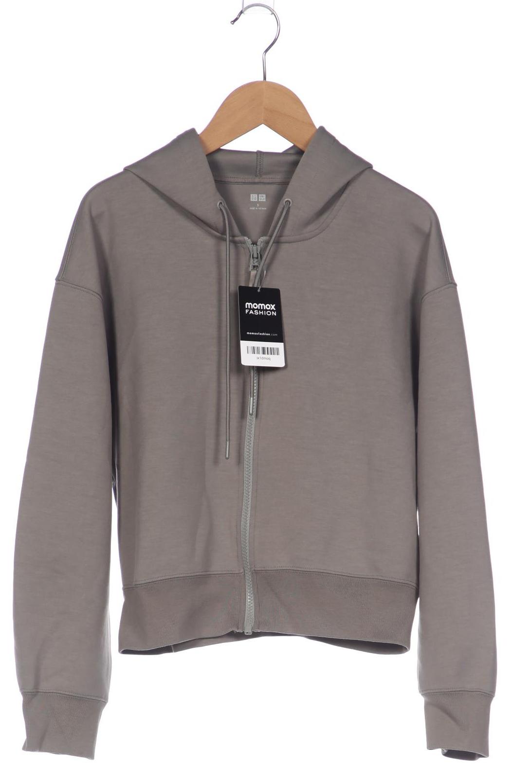 

uniqlo Damen Kapuzenpullover, grau, Gr. 36